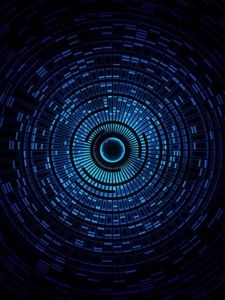 Pendulum Blue iPad mini wallpaper