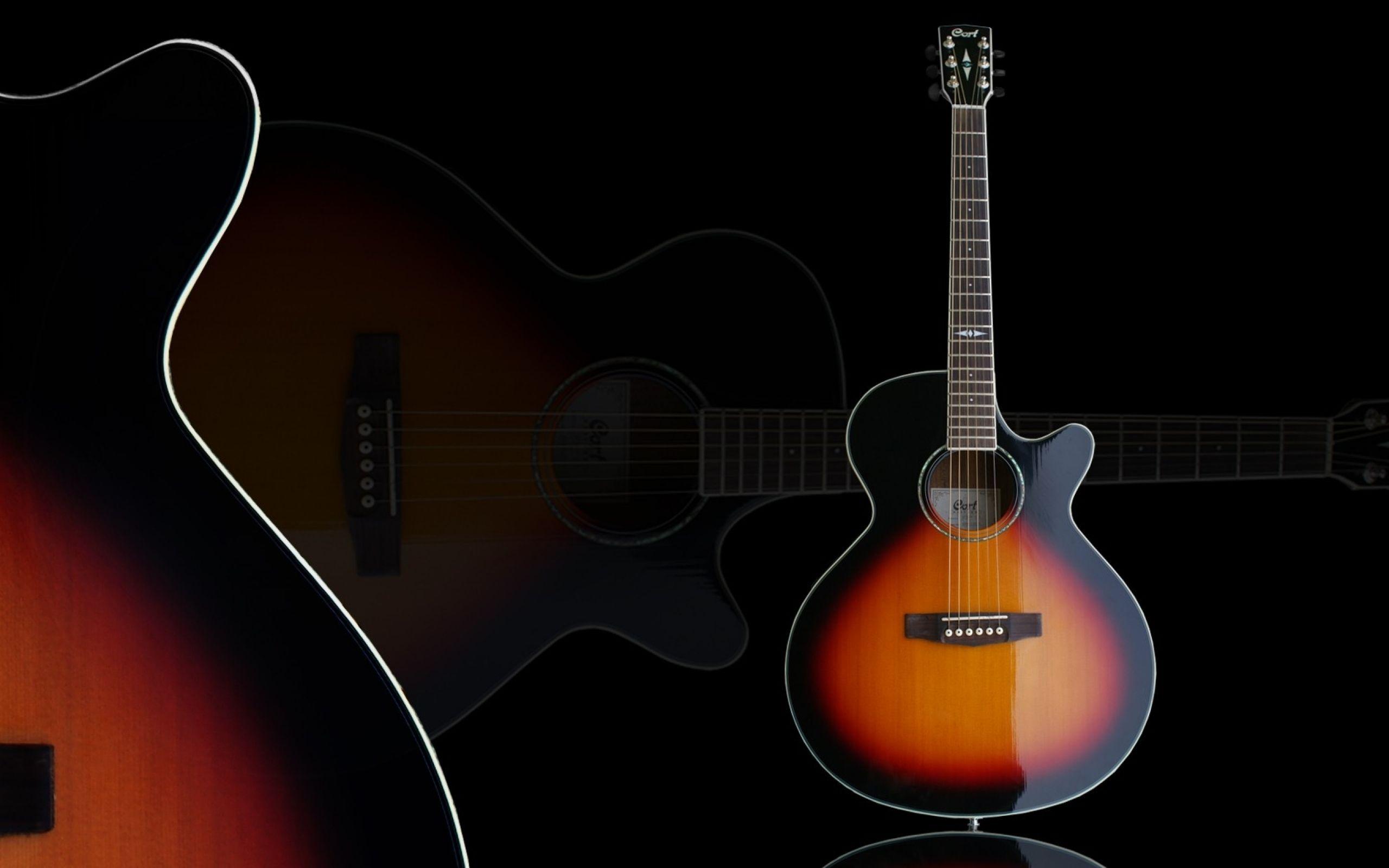 Acoustic Guitar Music Wallpaper HD Background. FEEL THE MUSIC