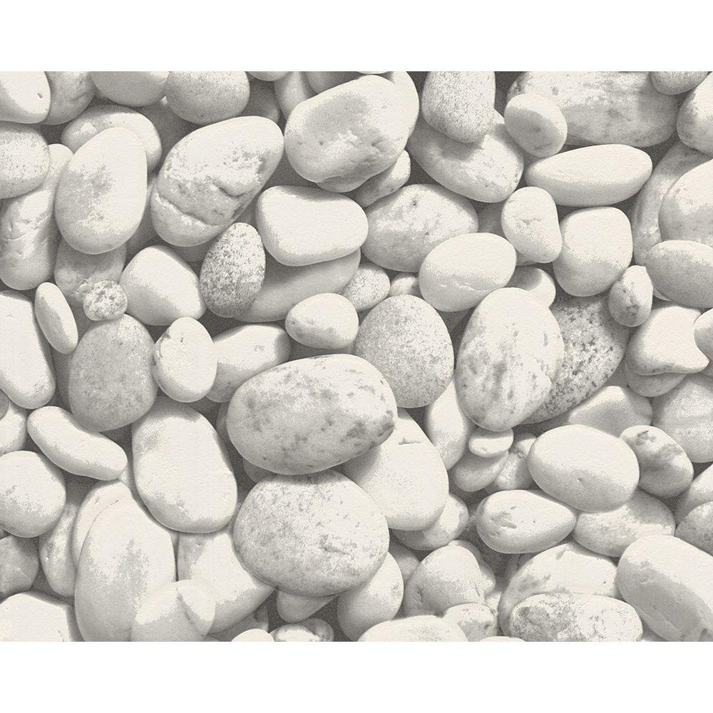 AS Creation Pebble Stones Pattern Photo Vinyl Mural Wallpaper 861016