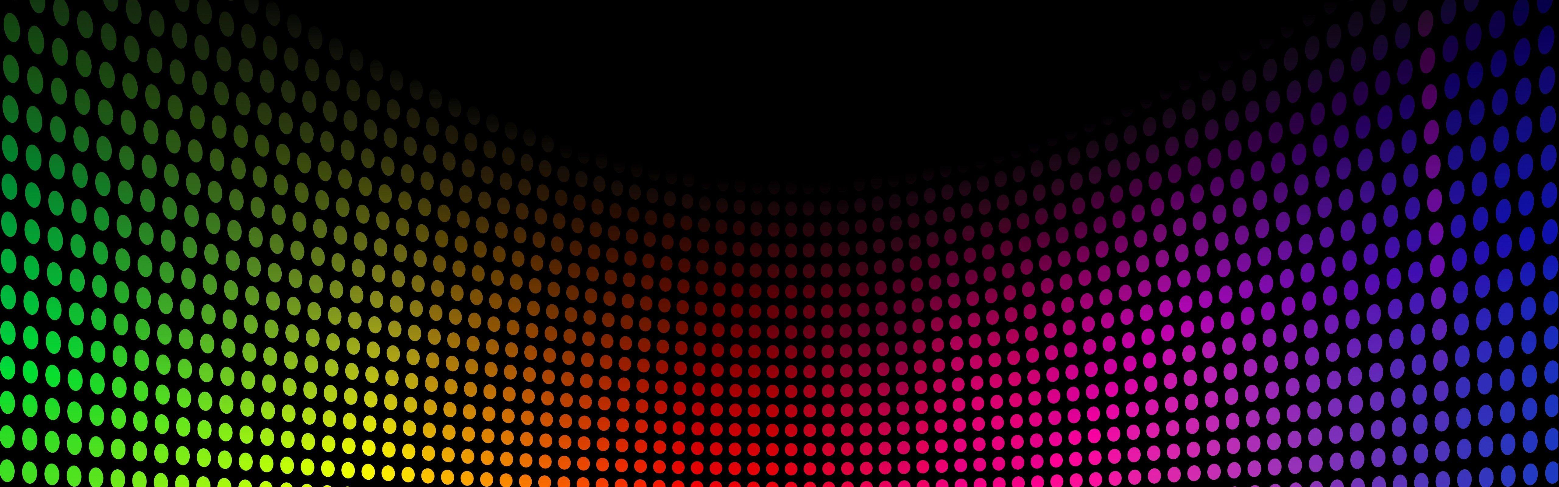 Music spectrum disco dots colors wallpaper