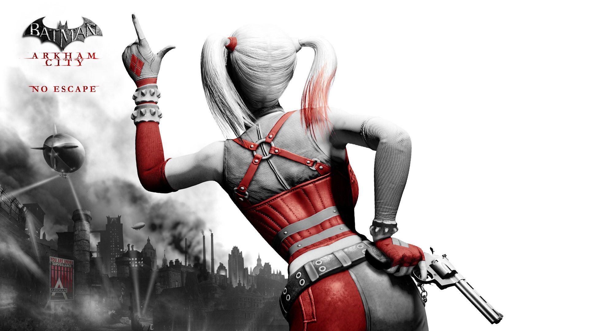 Harley Quinn: Arkham City Wallpaper