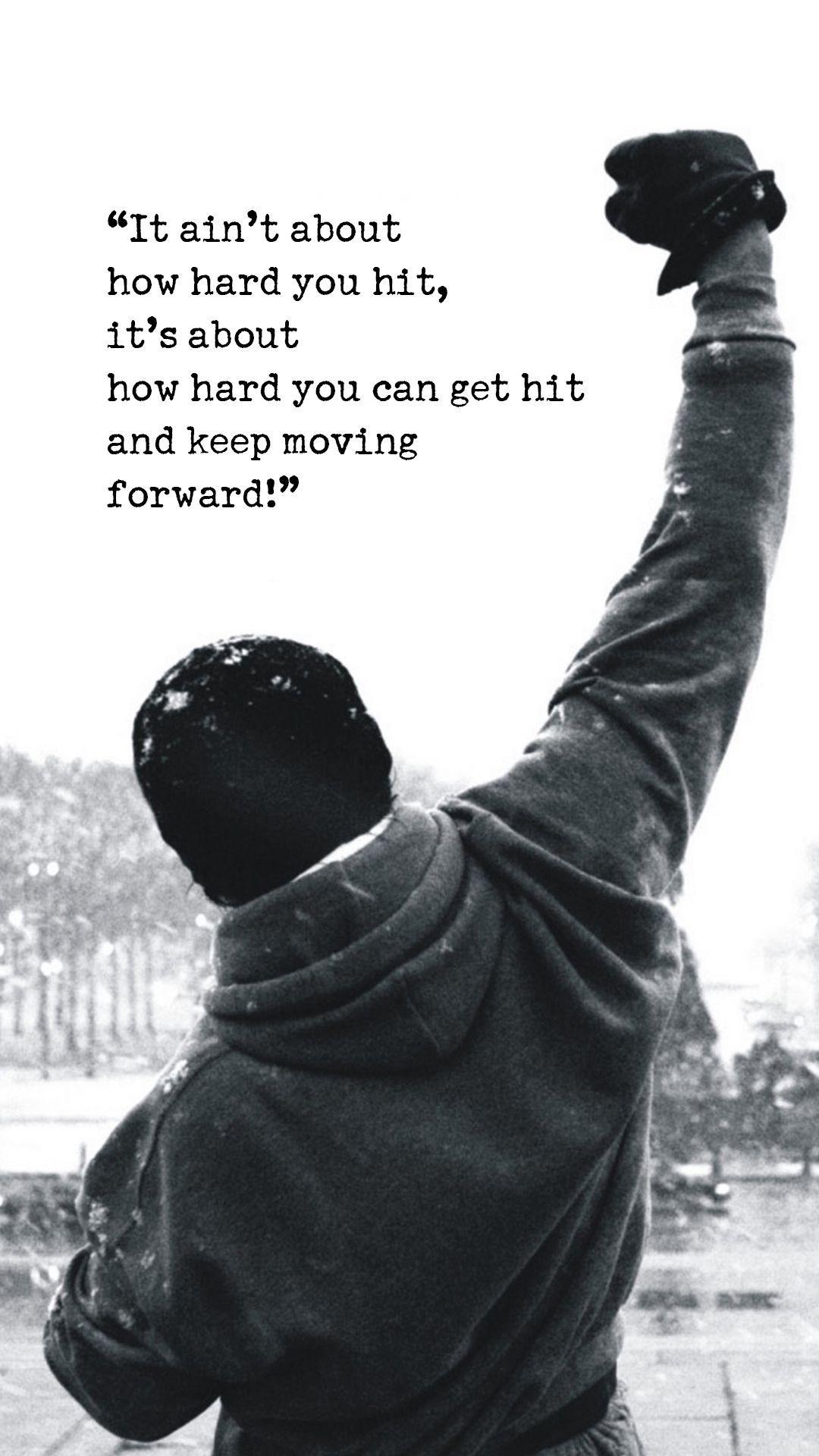 Rocky Balboa Motivational Words iPhone 6 Plus HD Wallpaper. motto