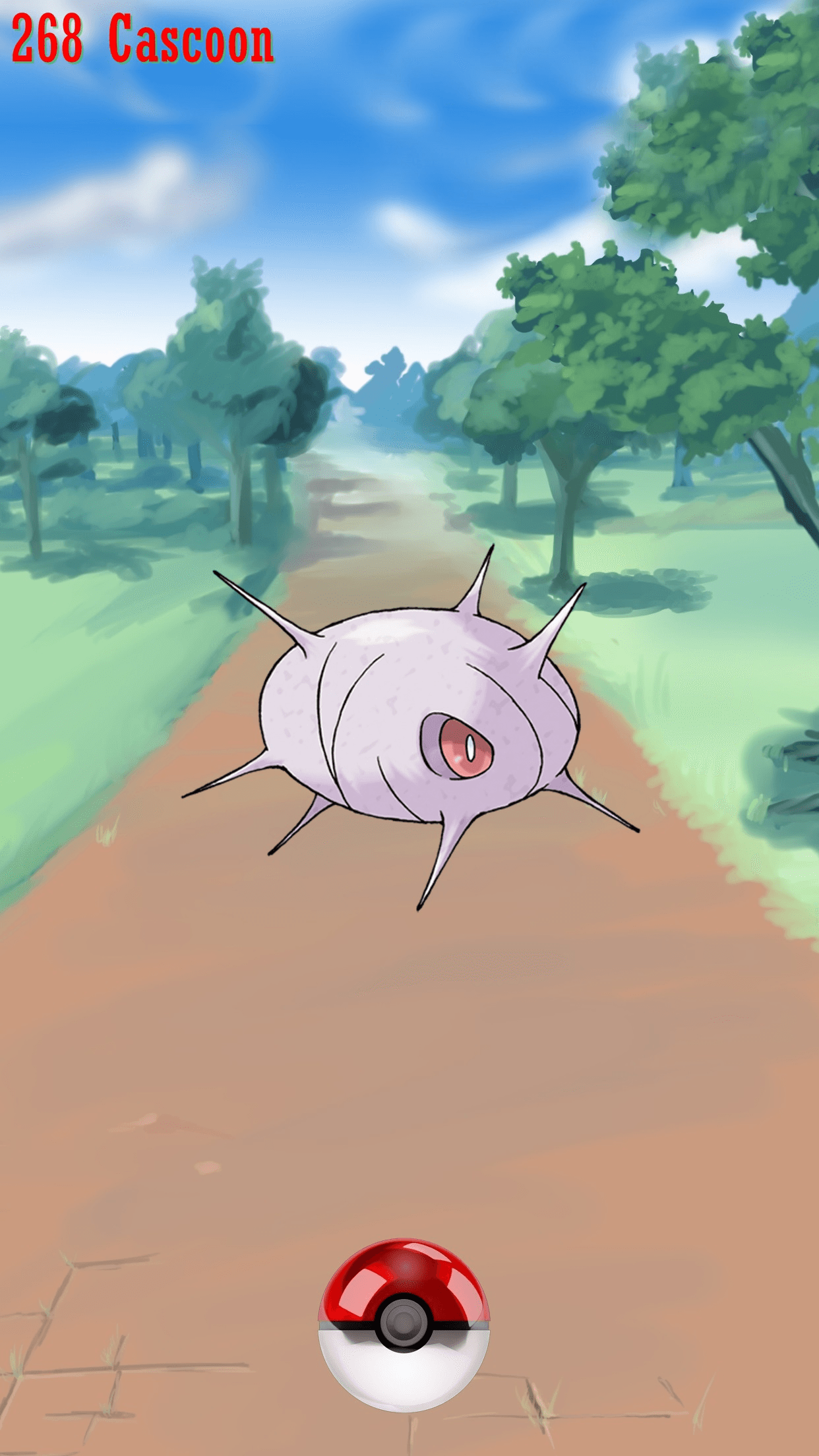 Street Pokeball Cascoon