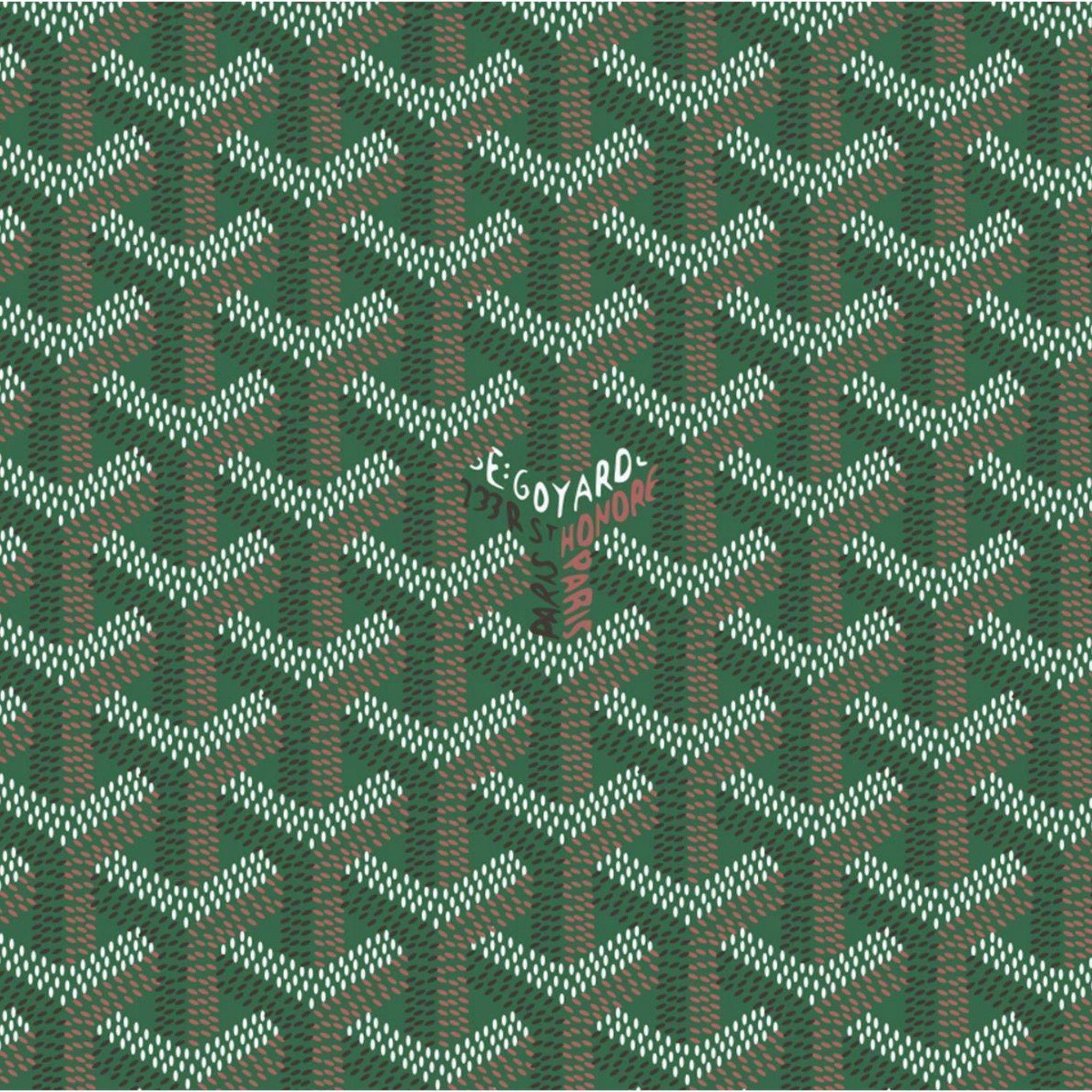 Green Goyard Pattern to see more goyard wallpaper!