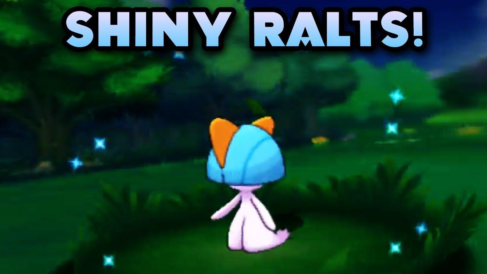 Shiny ralts after 4 encounters!! pokemon omega ruby!