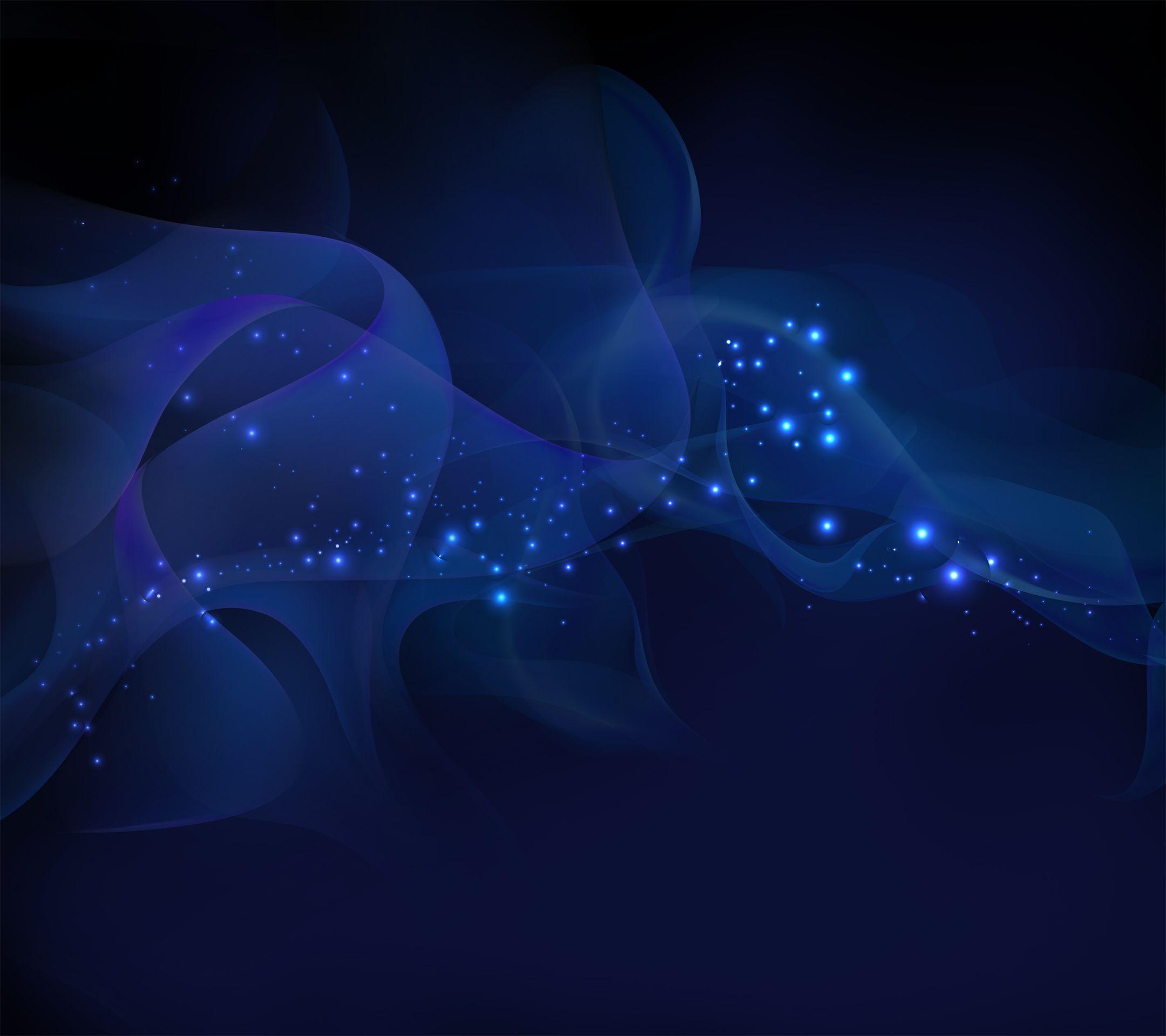 Download wallpaper 2160x1920 lights, abstract, lines, wavy, glitter