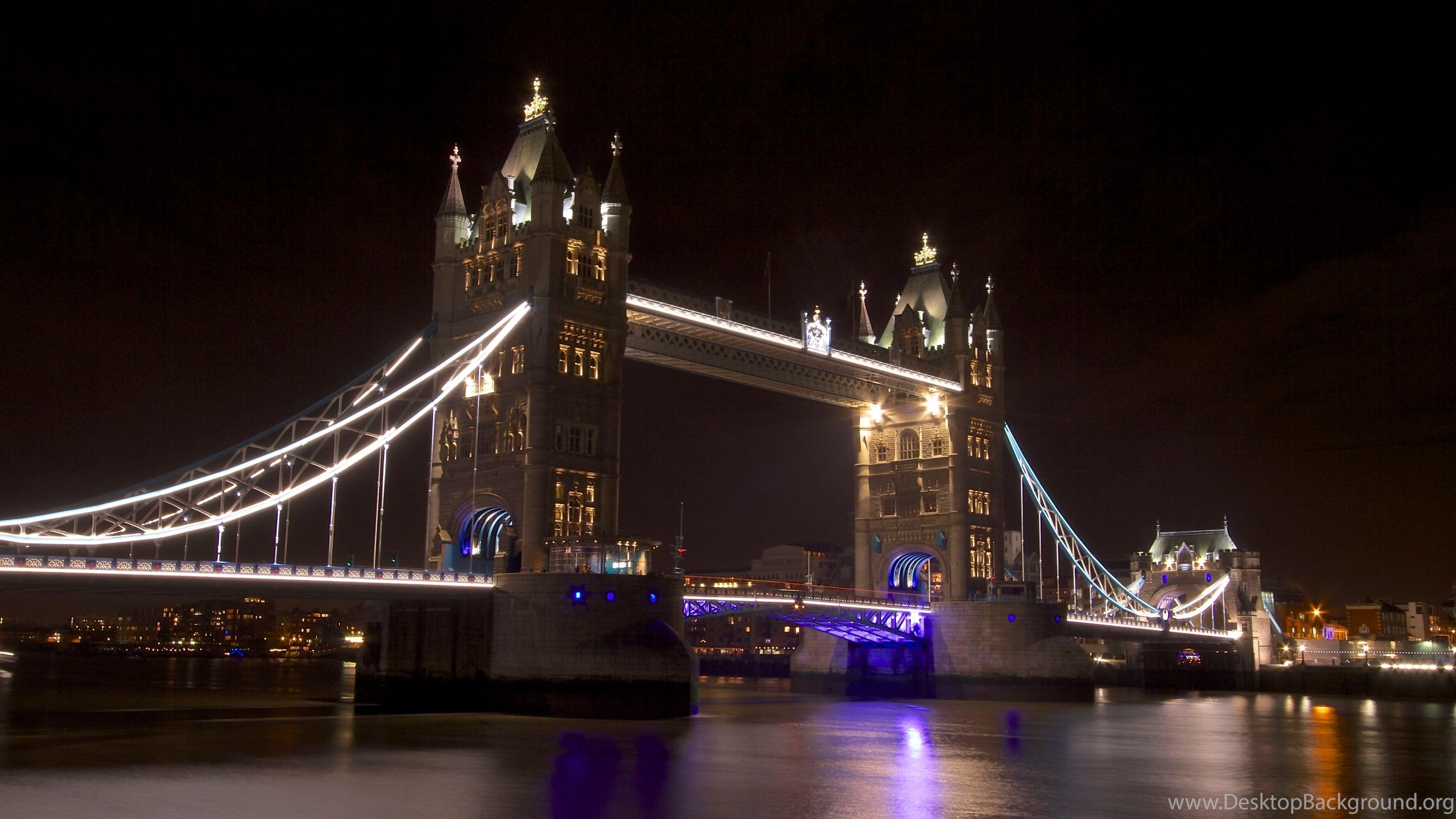 Tower Bridge, London HD Wallpaper. 4K Wallpaper Desktop Background
