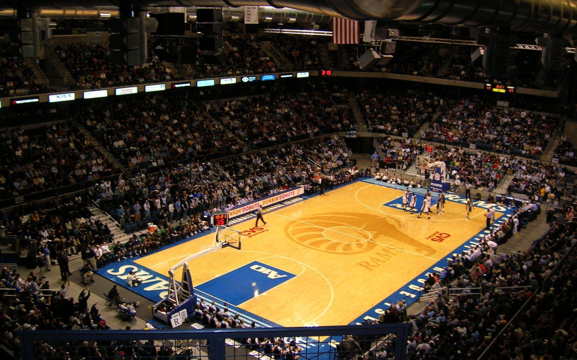 Atlantic 10 Conference College Basketball Arena Wallpaper