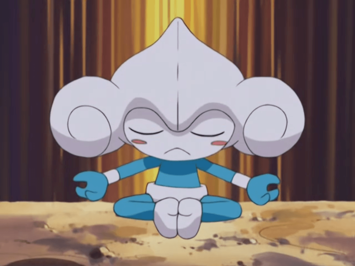 Shauna Meditite Meditate.png. Pokémon