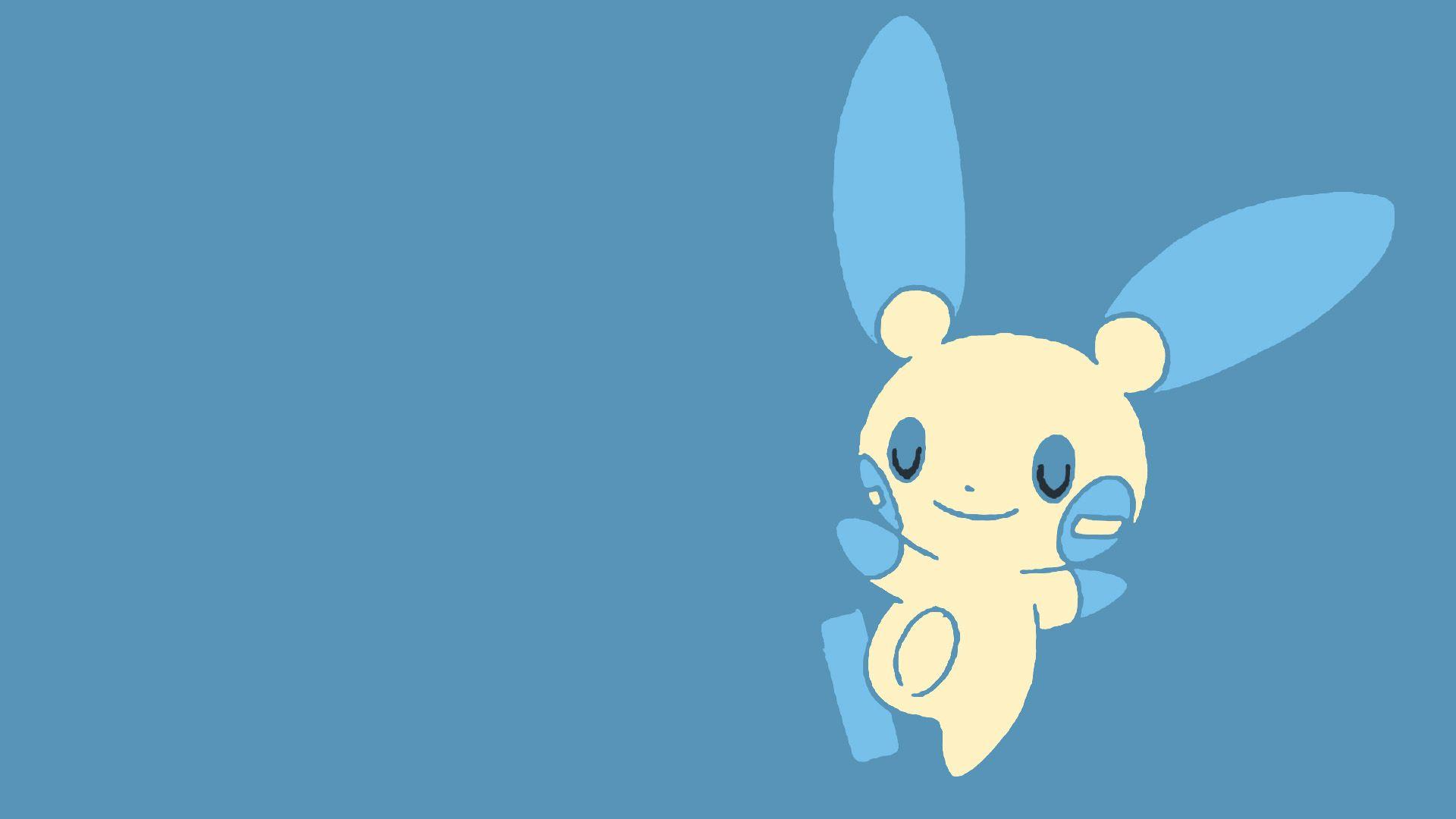 Download Pokemon Minun Wallpaper 1920x1080