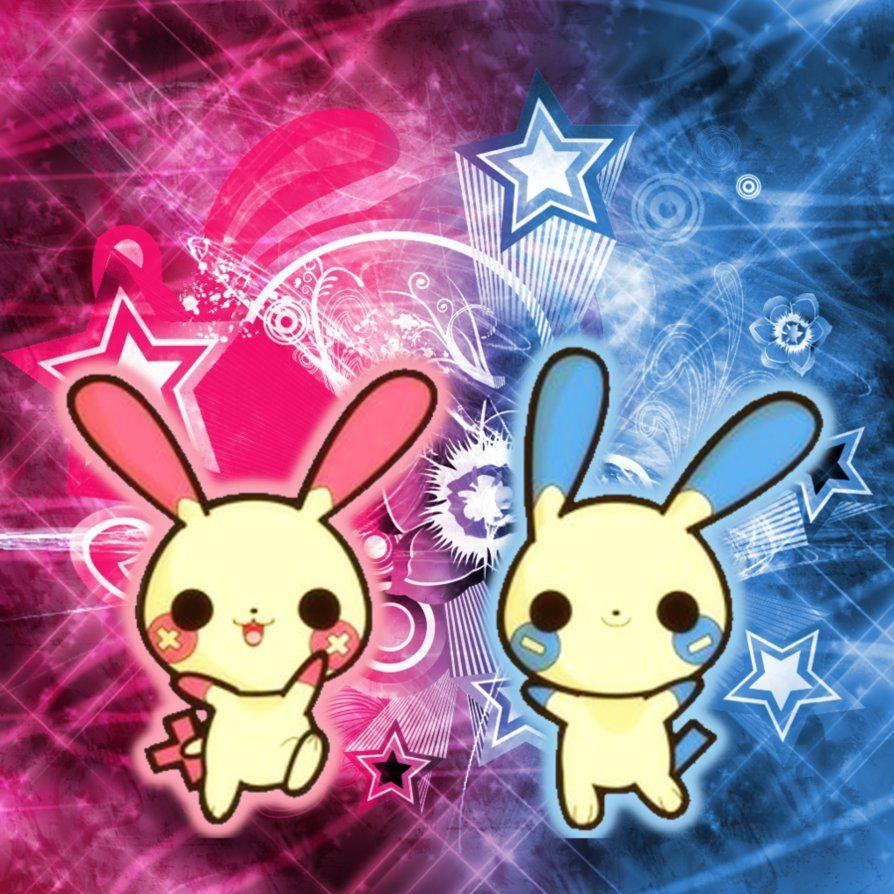 ipad Wallpaper Plusle and Minun