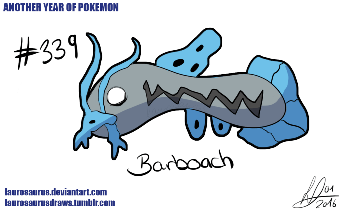 Another year of pokemon: Barboach