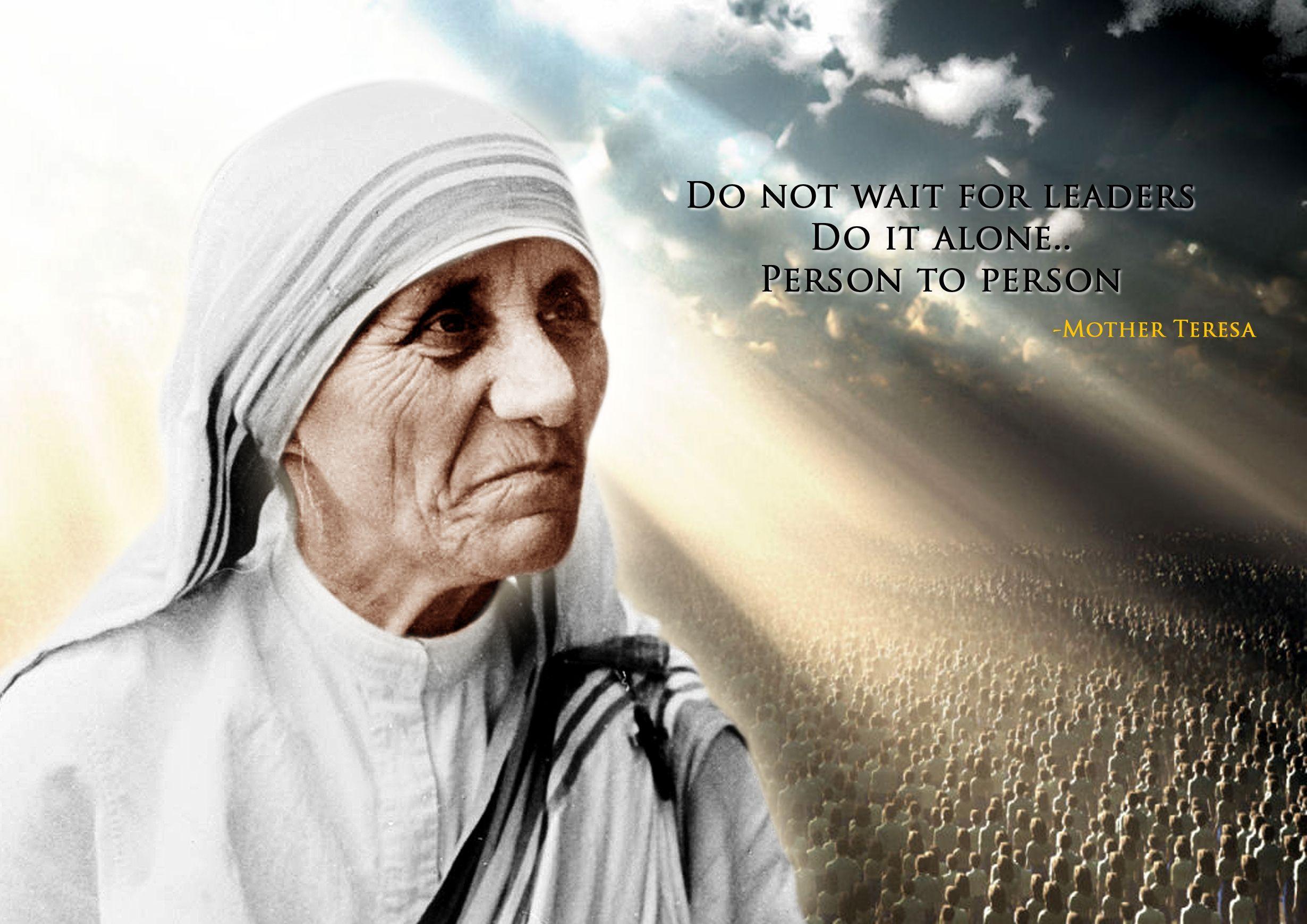 Mother Teresa Wallpaper for PC. Full HD Picture