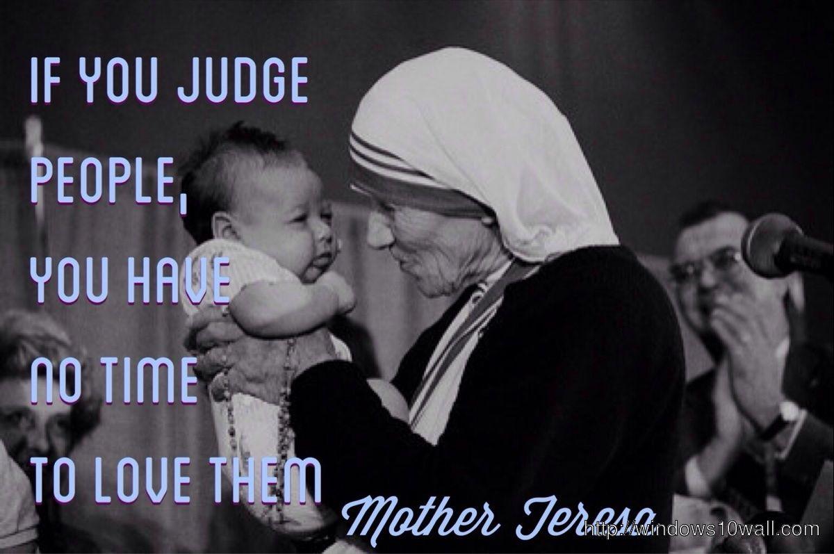 Mother Teresa HD Quotes Wallpaper 10 Wallpaper