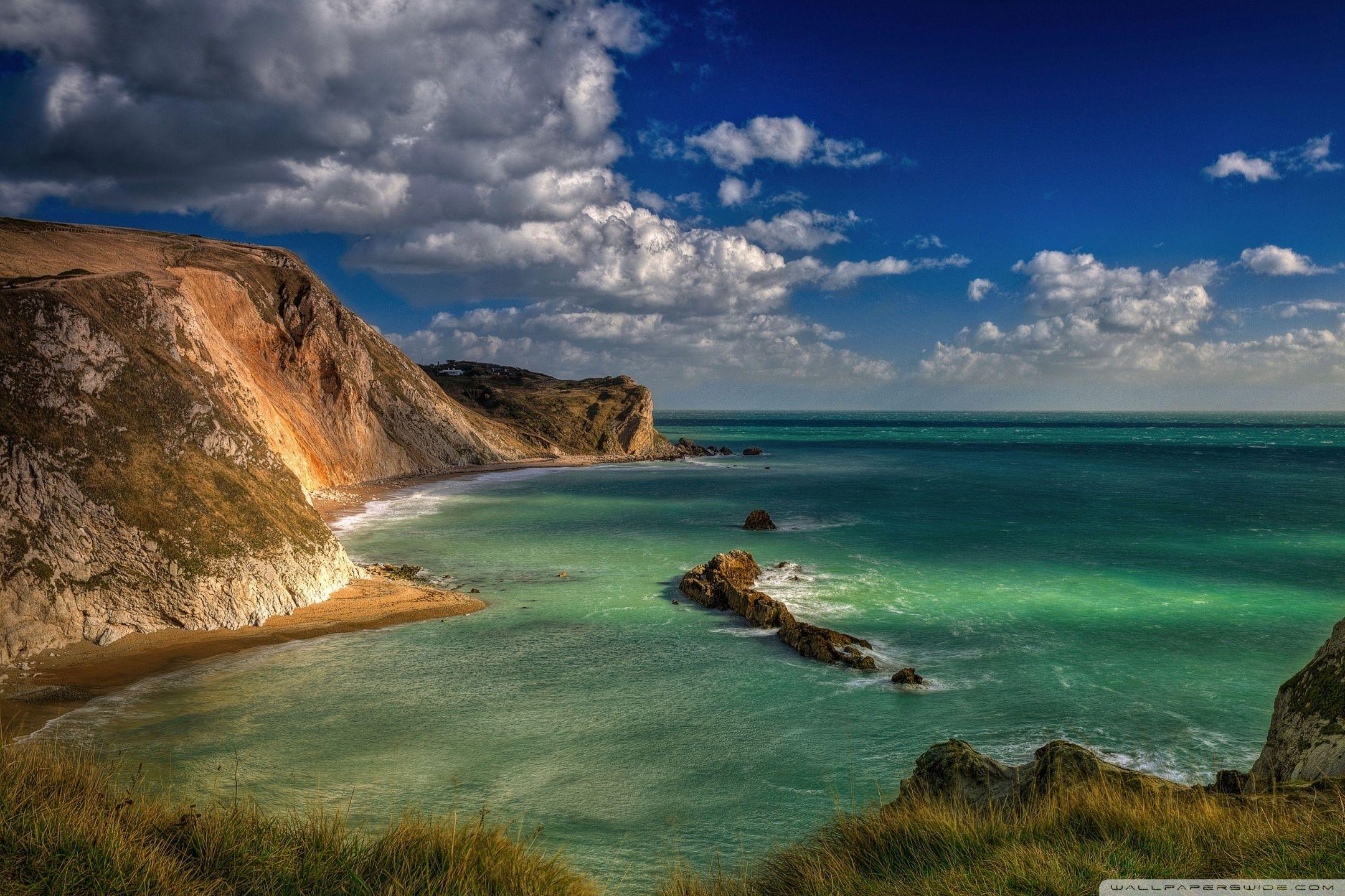 Blue Lagoon Durdle Door Dorset England ❤ 4K HD Desktop Wallpaper