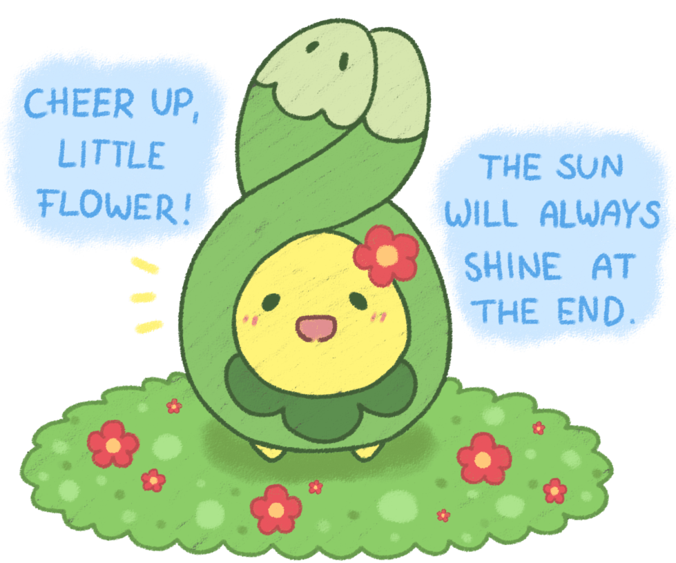 A little positive Budew by Hime-Nyan