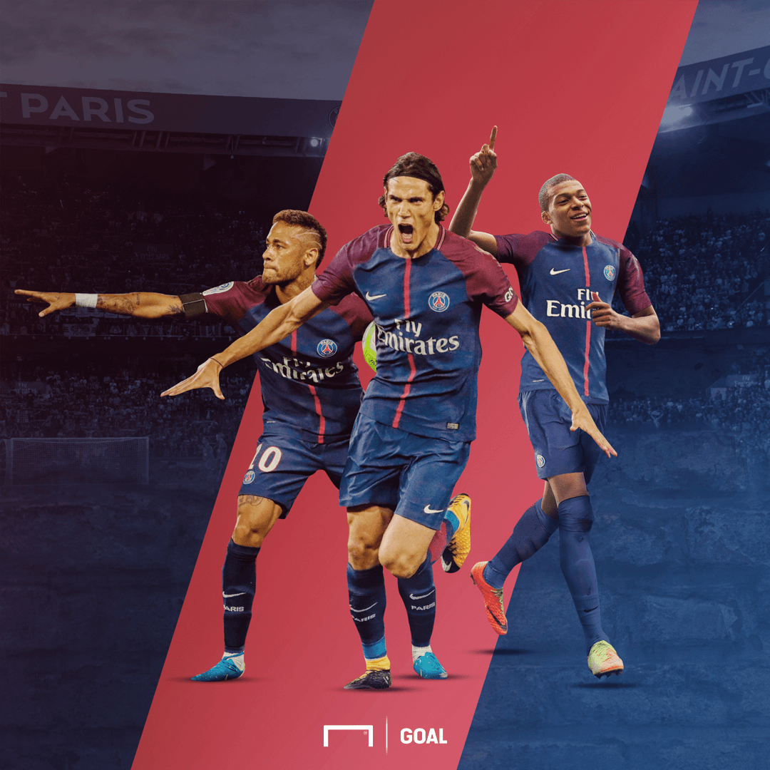 NME Will Rock Football! Paris Saint Germain's Neymar Mbappe Edinson