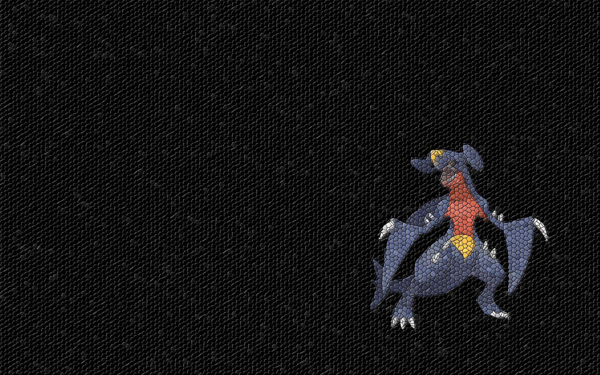 Pokemon mosaic Garchomp wallpaperx1200
