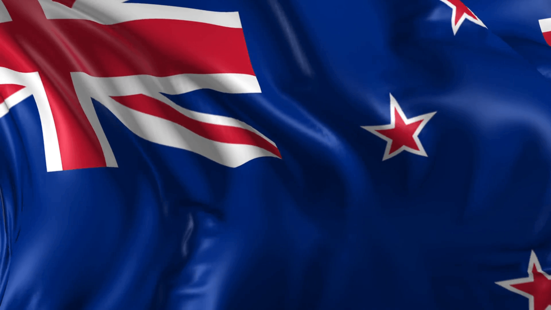 Beautiful New Zealand Country National Flag Free Wallpaper Download