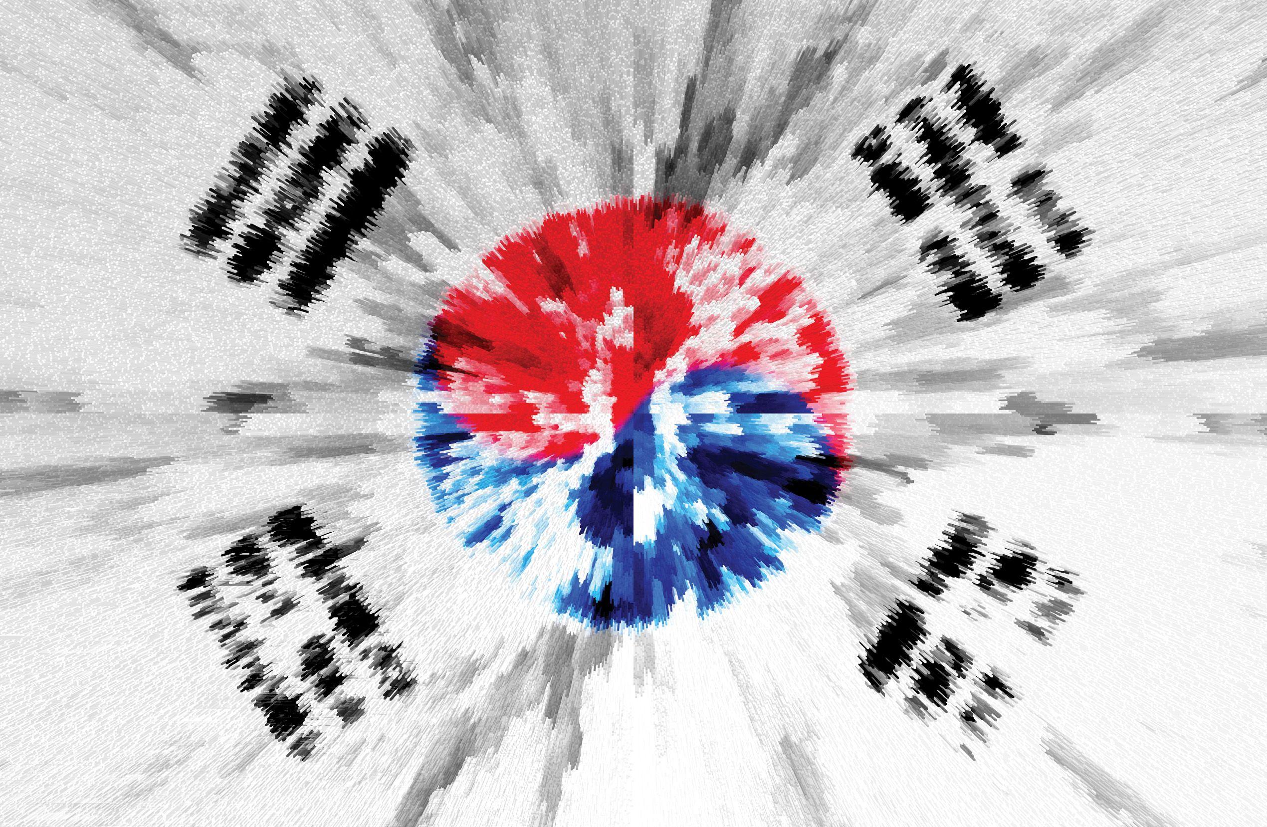 South Korean Flag HD Wallpaper
