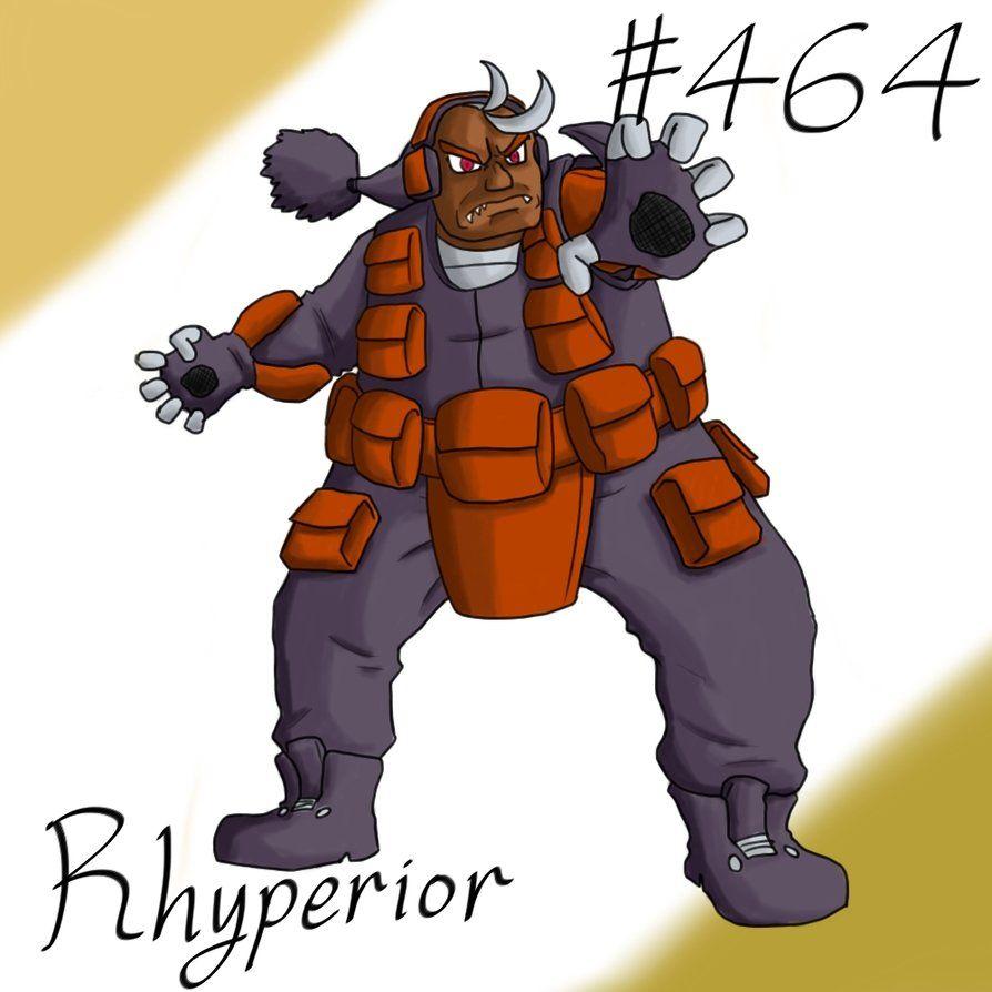 Pokemon Gijinka Project 464 Rhyperior