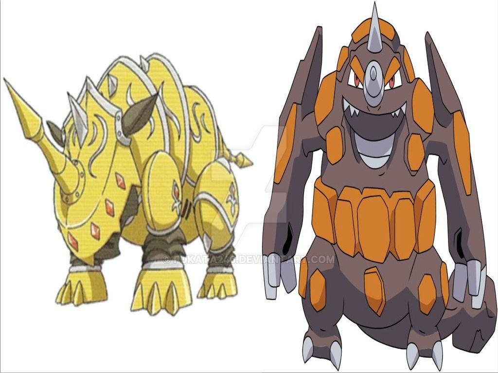 Rhinomon vs Rhyperior