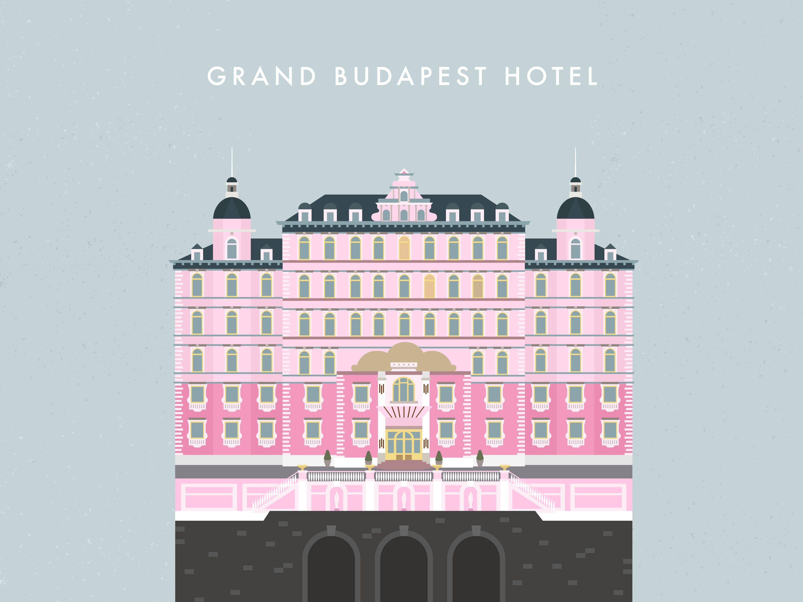 Grand Budapest hotel // desktop wallpaper. Inspiring. Stimulates