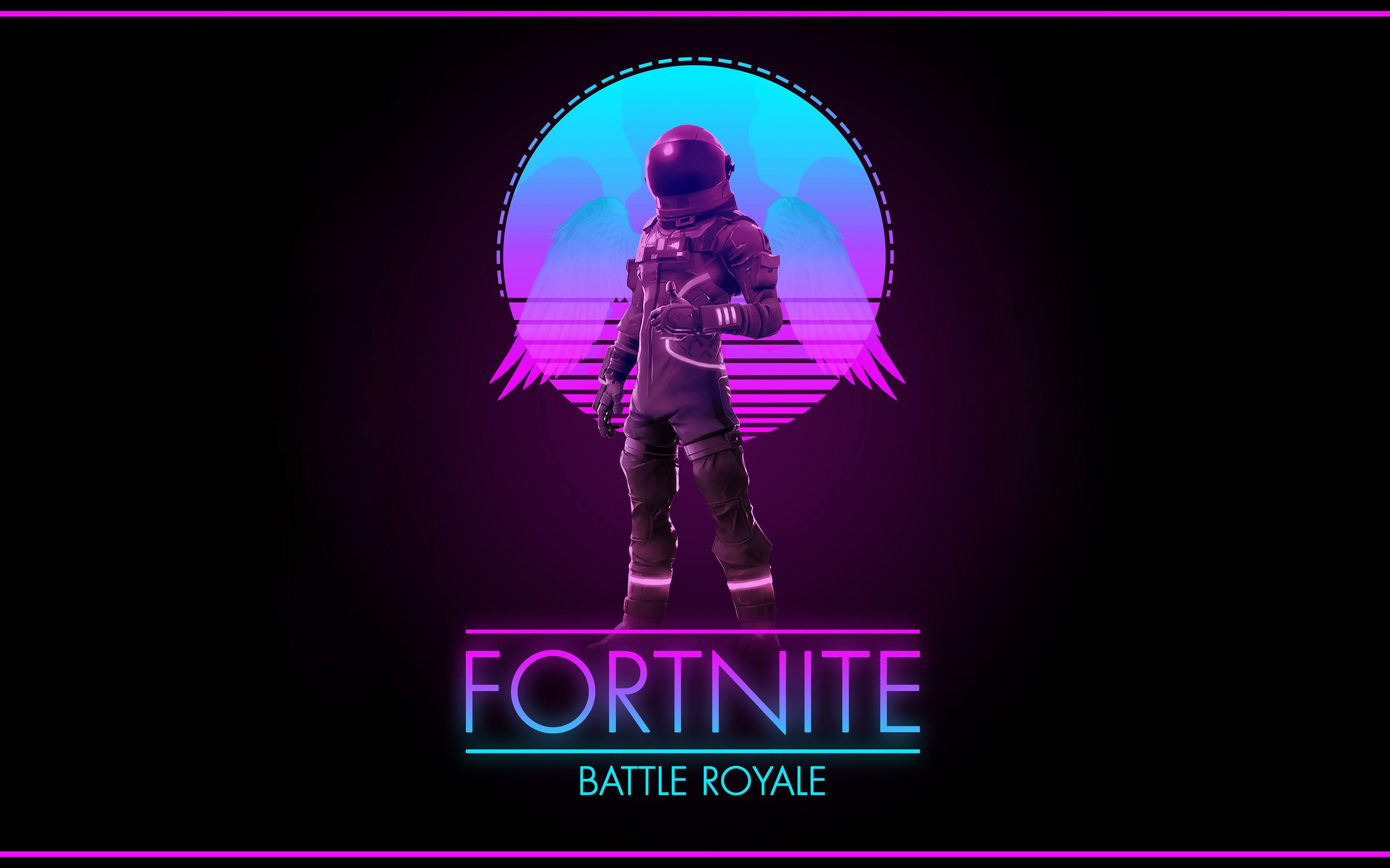 Download wallpaper Fortnite Battle Royale, 4k, 2018 games, artwork