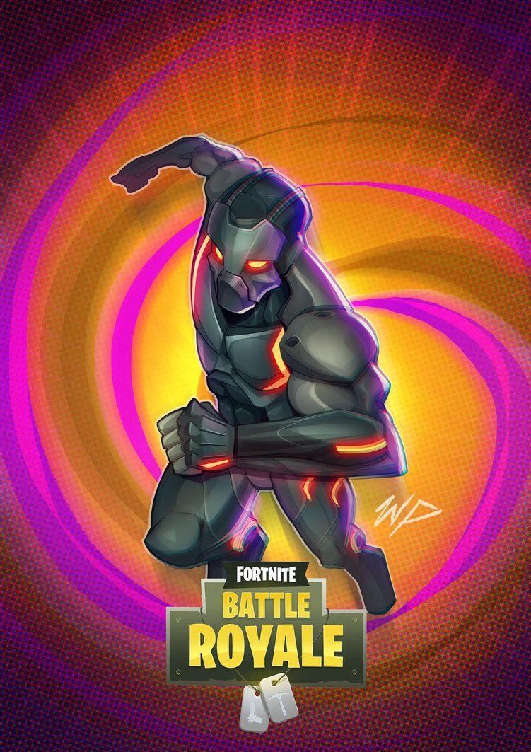 Fortnite Omega by Puekkers. iPhone wallpaper. Omega