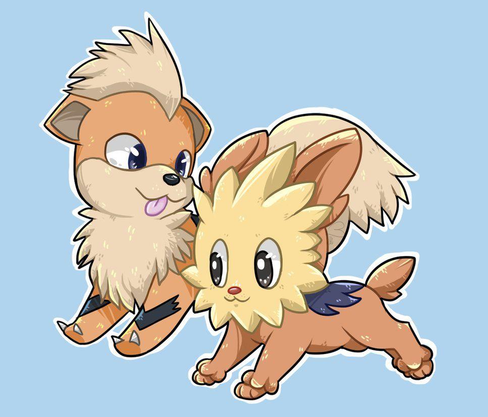 Growlithe and Lillipup