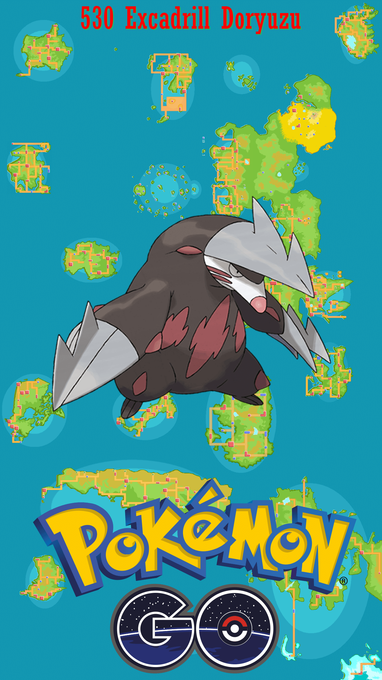 Mobile Excadrill Wallpaper. Full HD Picture