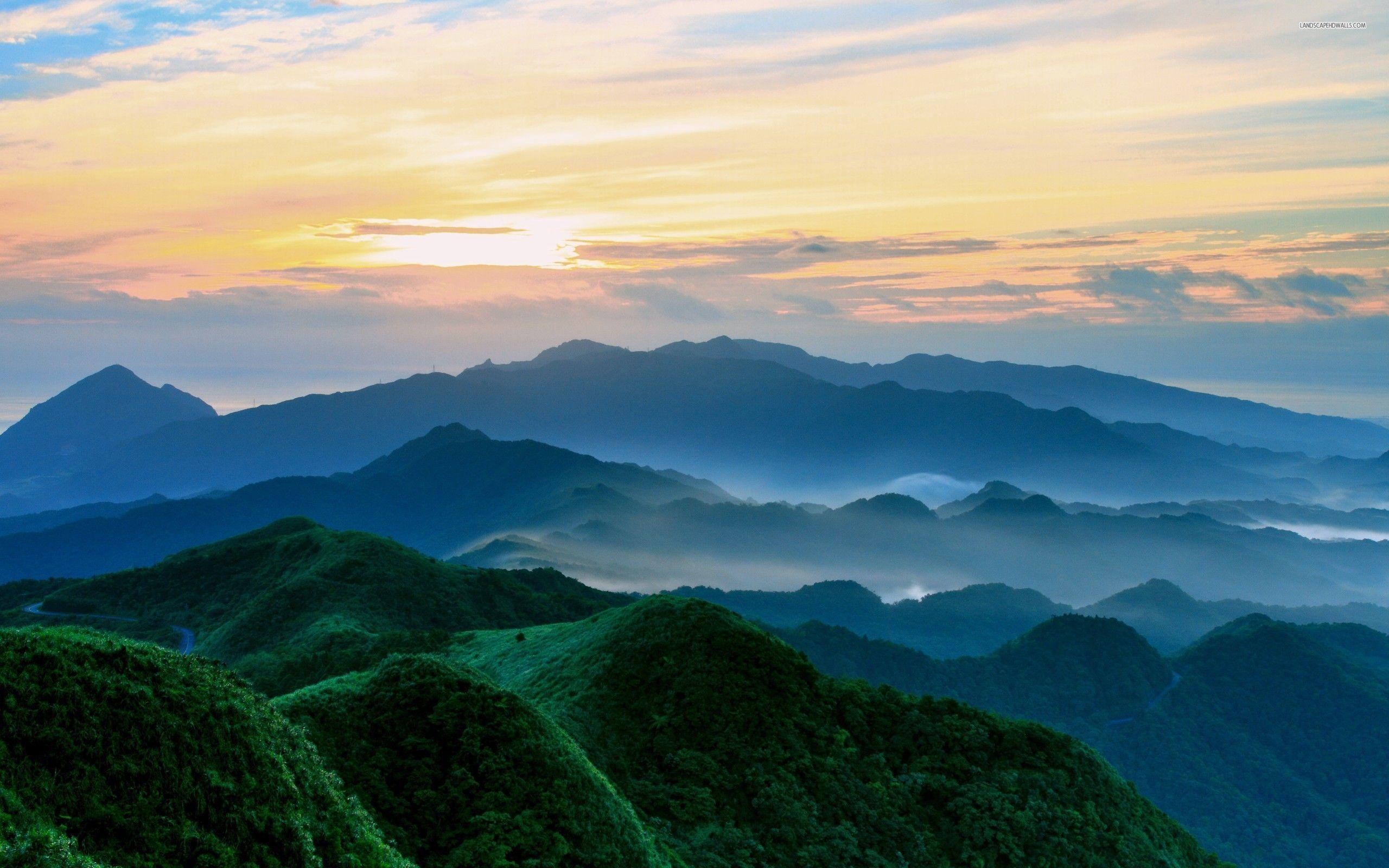 Blue Ridge Mountains Desktop Wallpaper