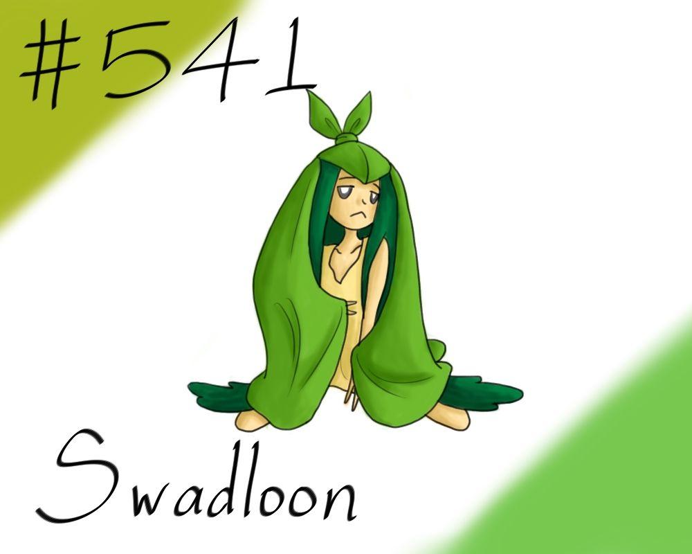 Pokemon Gijinka Project 541 Swadloon