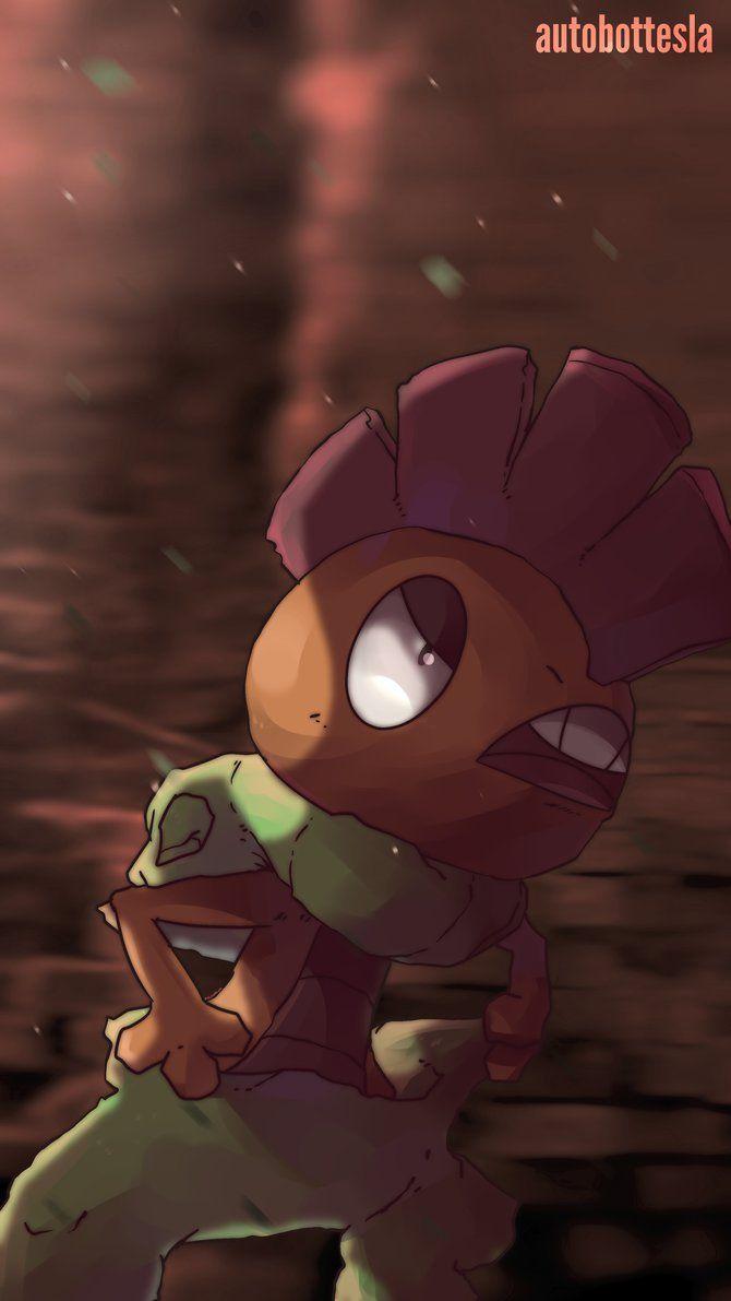 Day 629. Scrafty (Shiny) by AutobotTesla. Pokemon