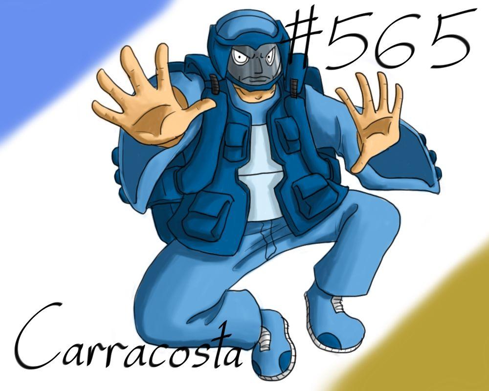 Pokemon Gijinka Project 565 Carracosta