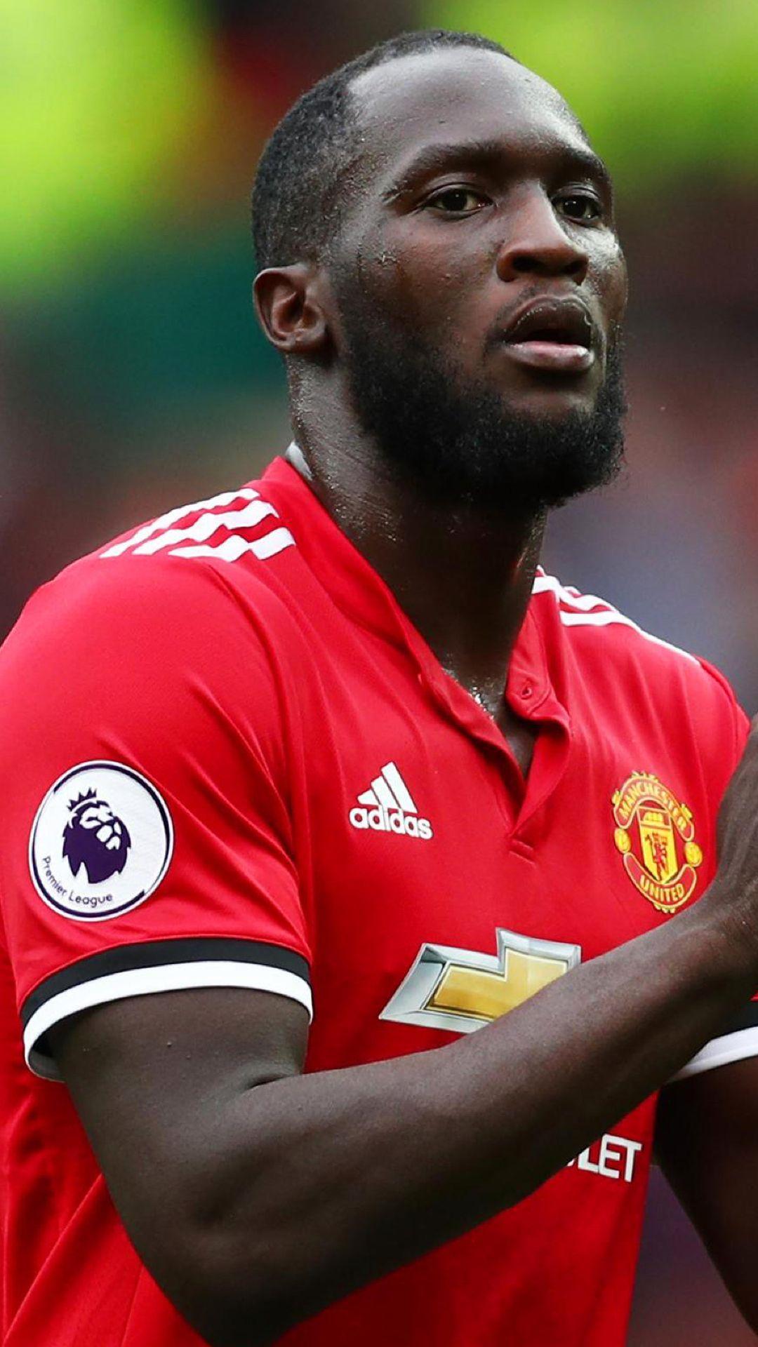 Download Romelu Lukaku Manchester United 1080x1920 Resolution, Full