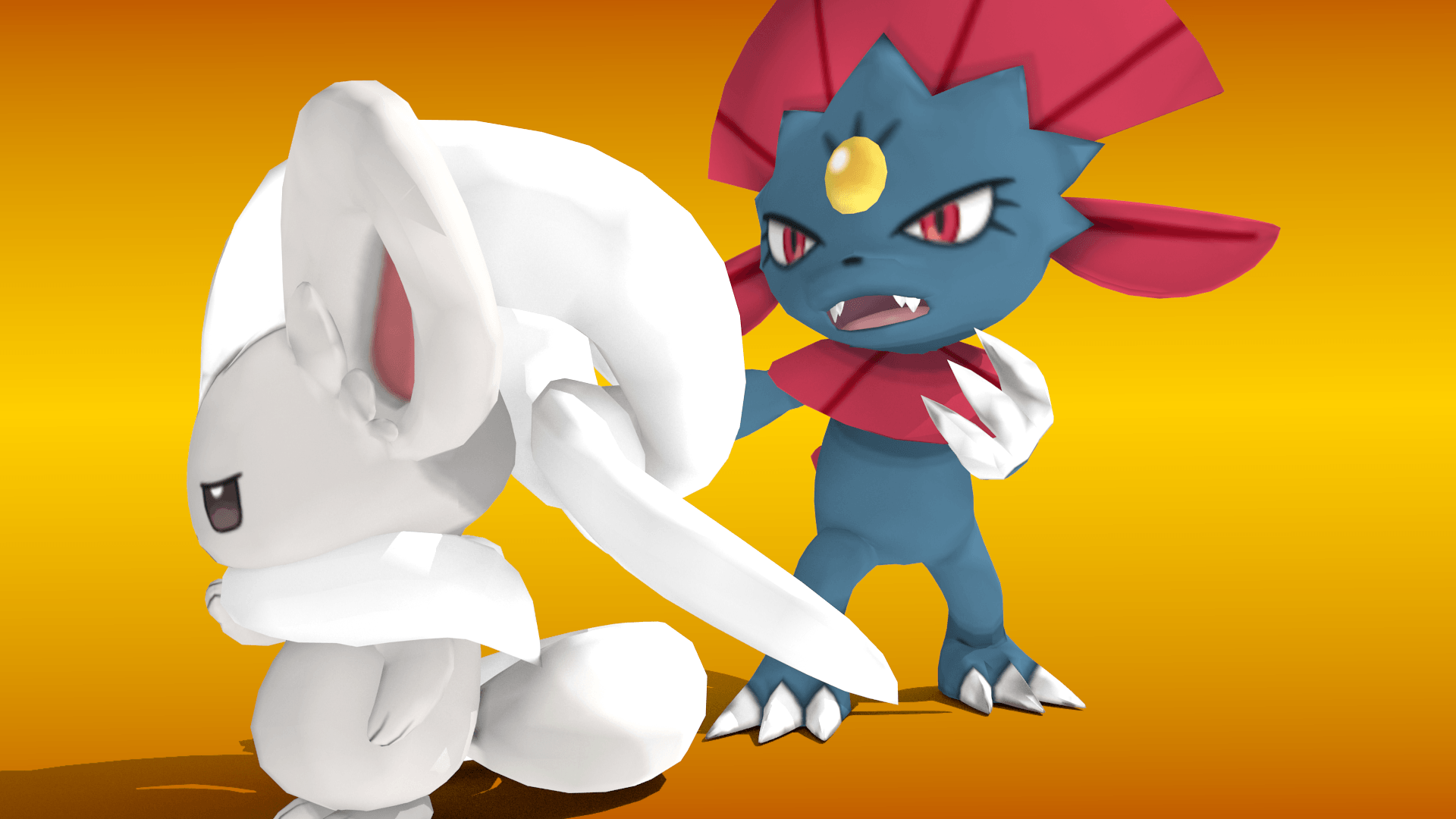 Weavile and Cinccino render /tf3p2iuy3ul01.png