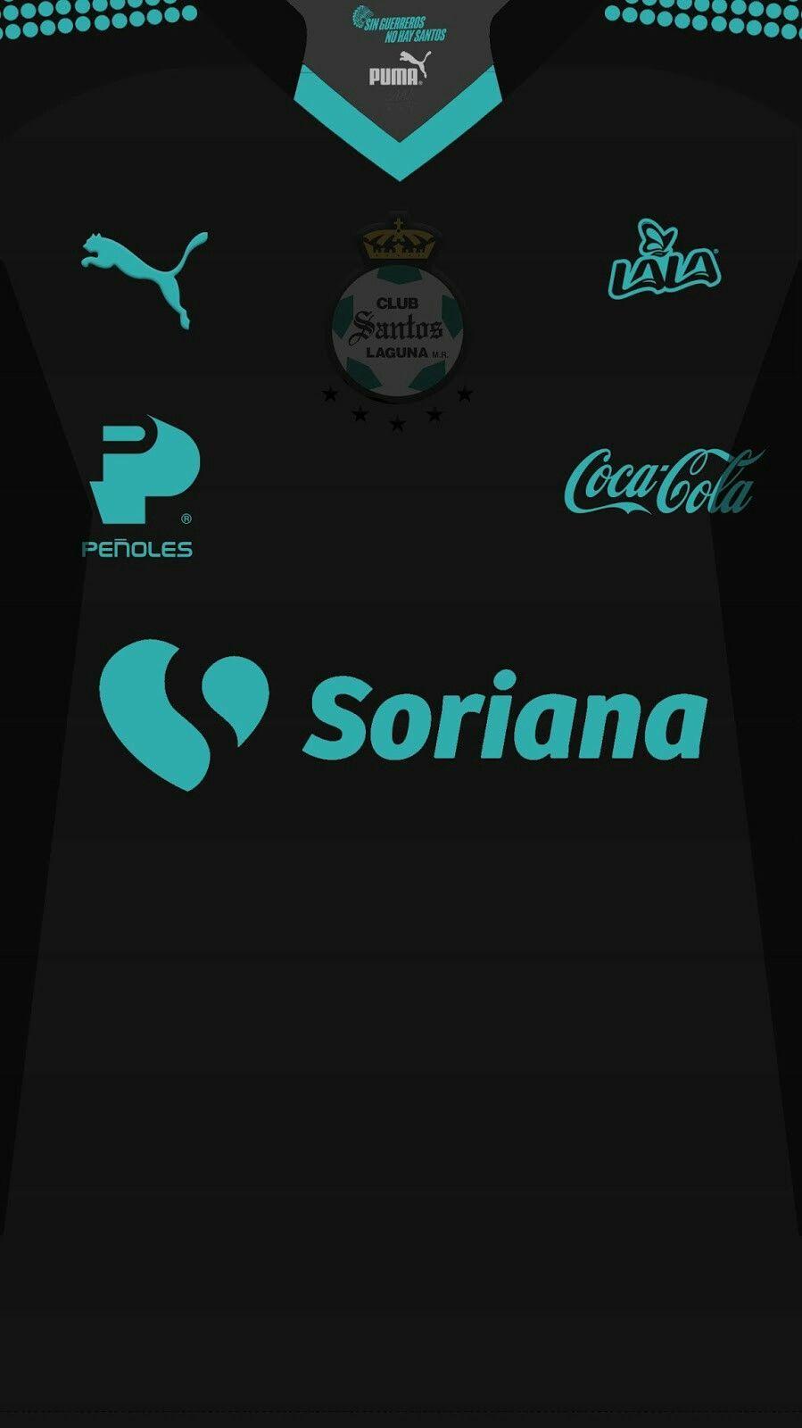 Club Santos Laguna 17 18 Kit Away. Soccer Kits. Santos