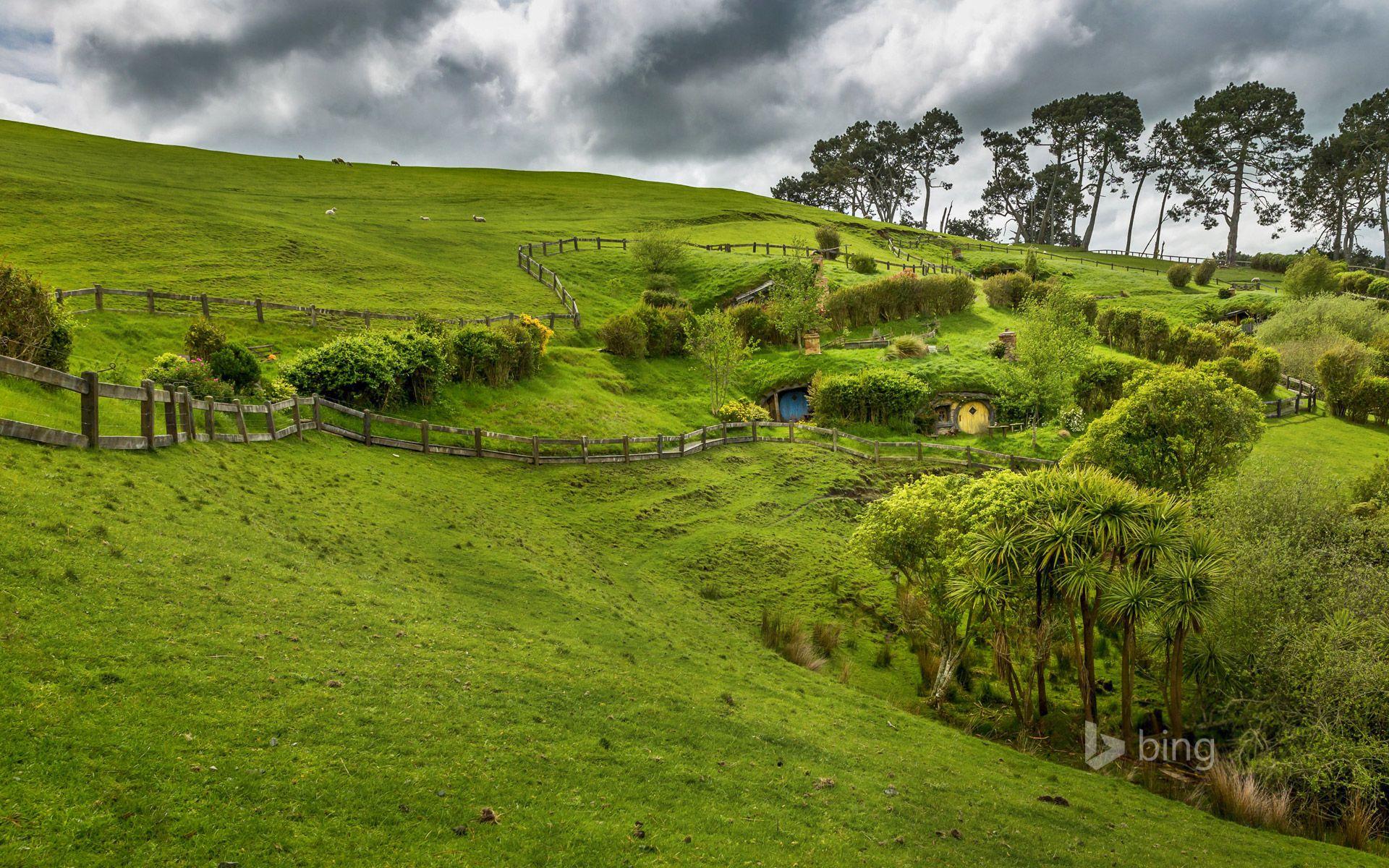 Hobbiton, near Matamata, North Island, New Zealand © imageBROKER