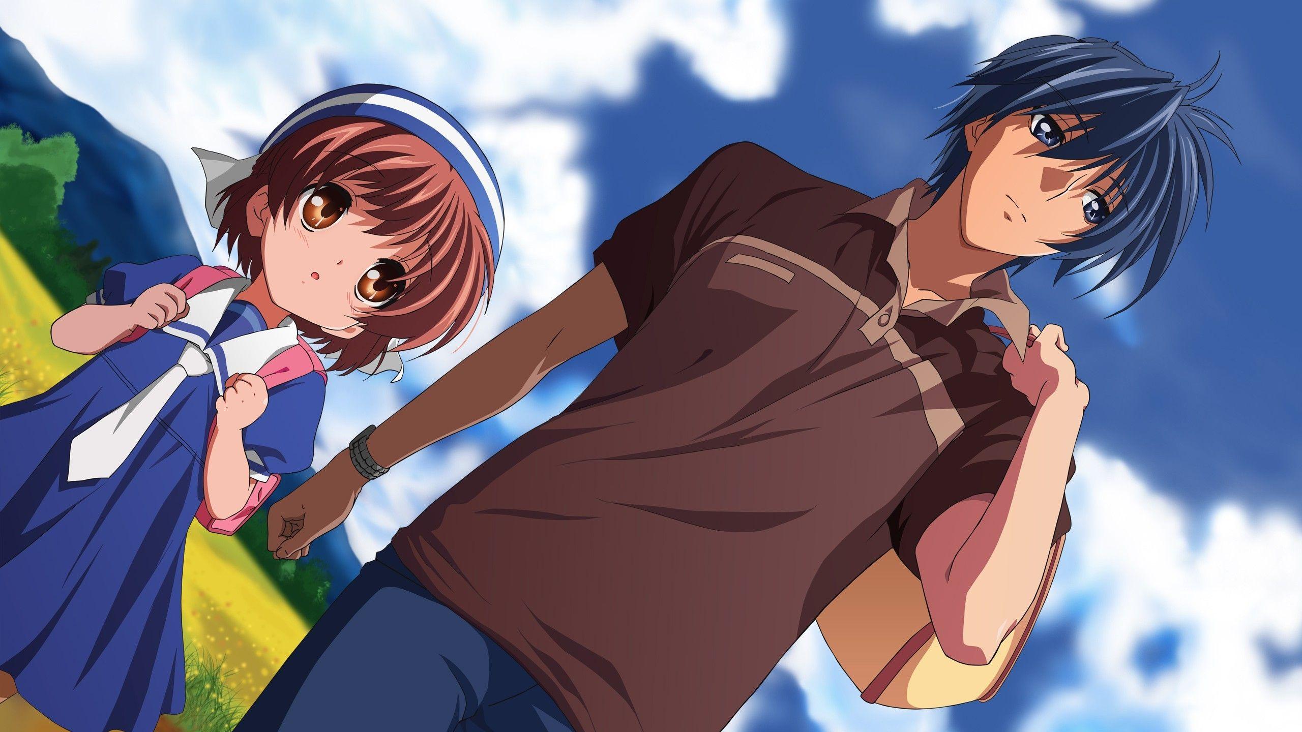 Clannad, Okazaki Tomoya, Ushio Okazaki Wallpaper HD / Desktop