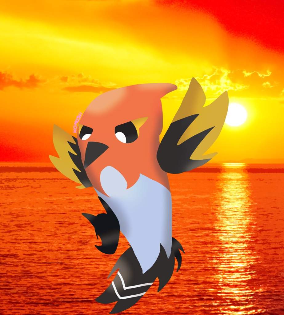 Fletchinder. Pokemon Fangame Amino Amino