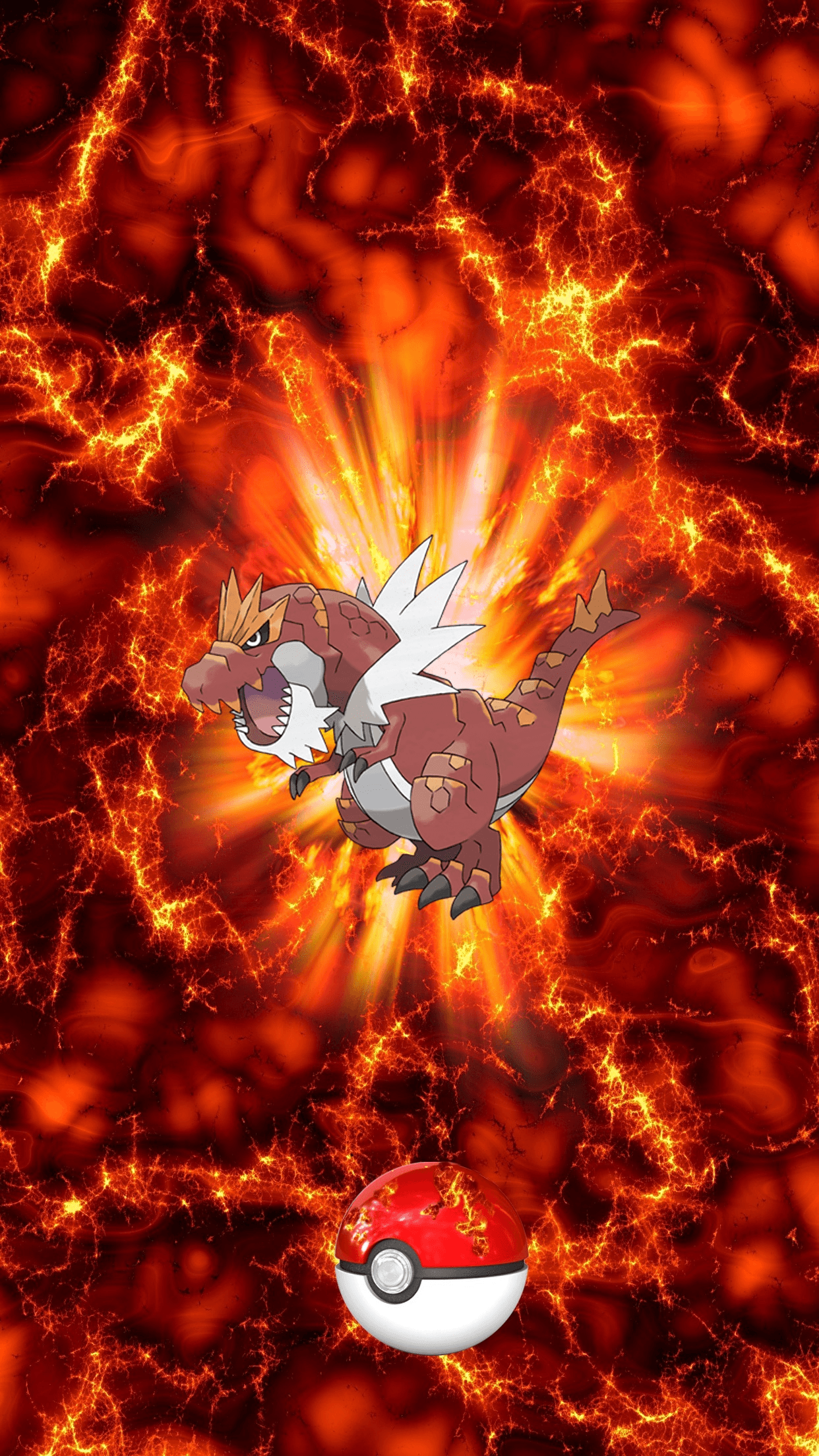 Fire Pokeball Tyrantrum 142 Gachigoras 155 Tyrunt