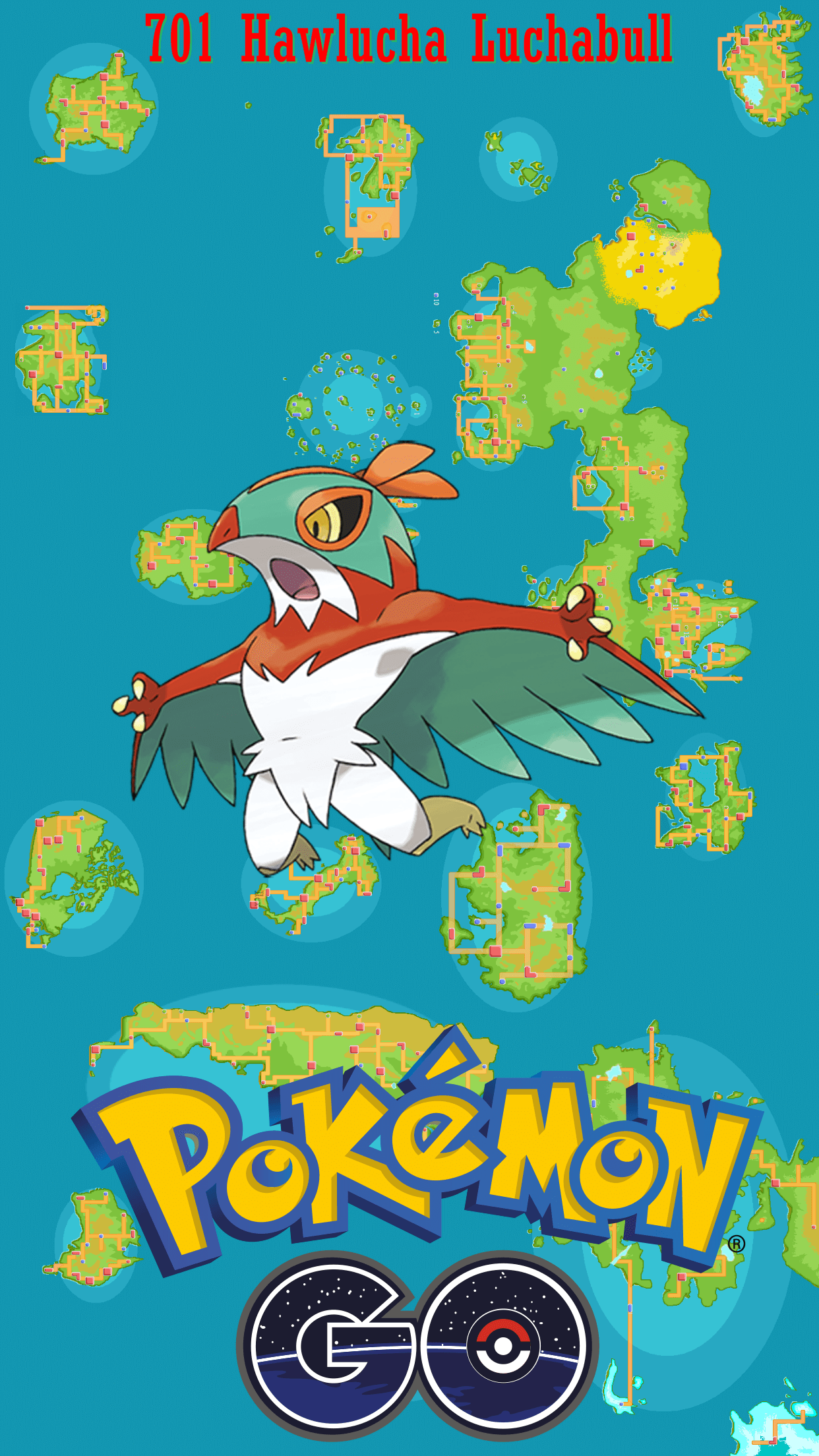 Street Map Hawlucha Luchabull