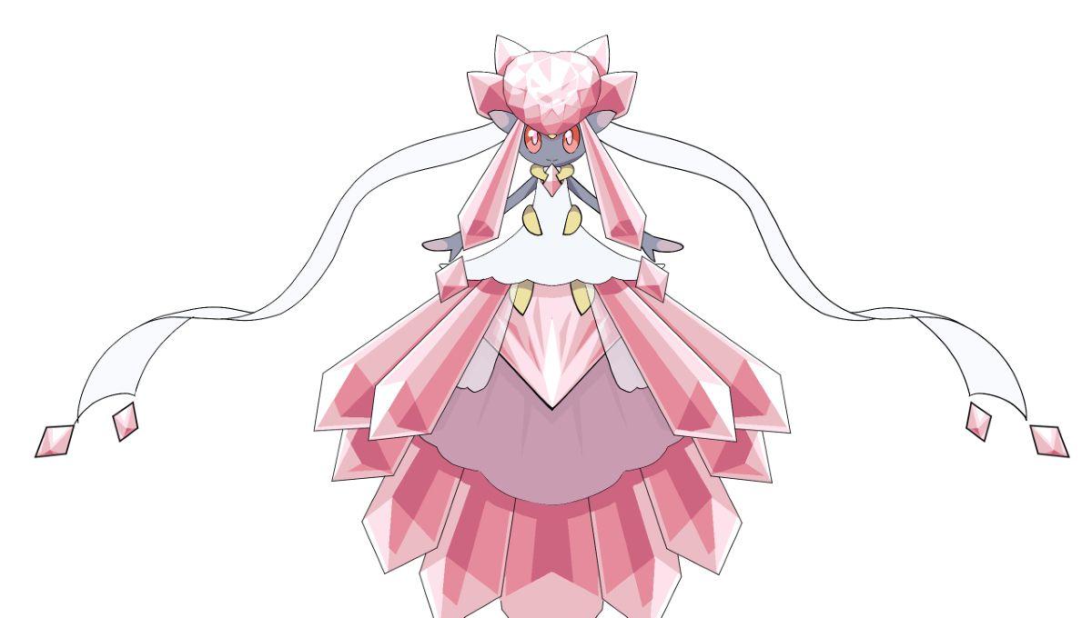 Mega Diancie. Pokémon