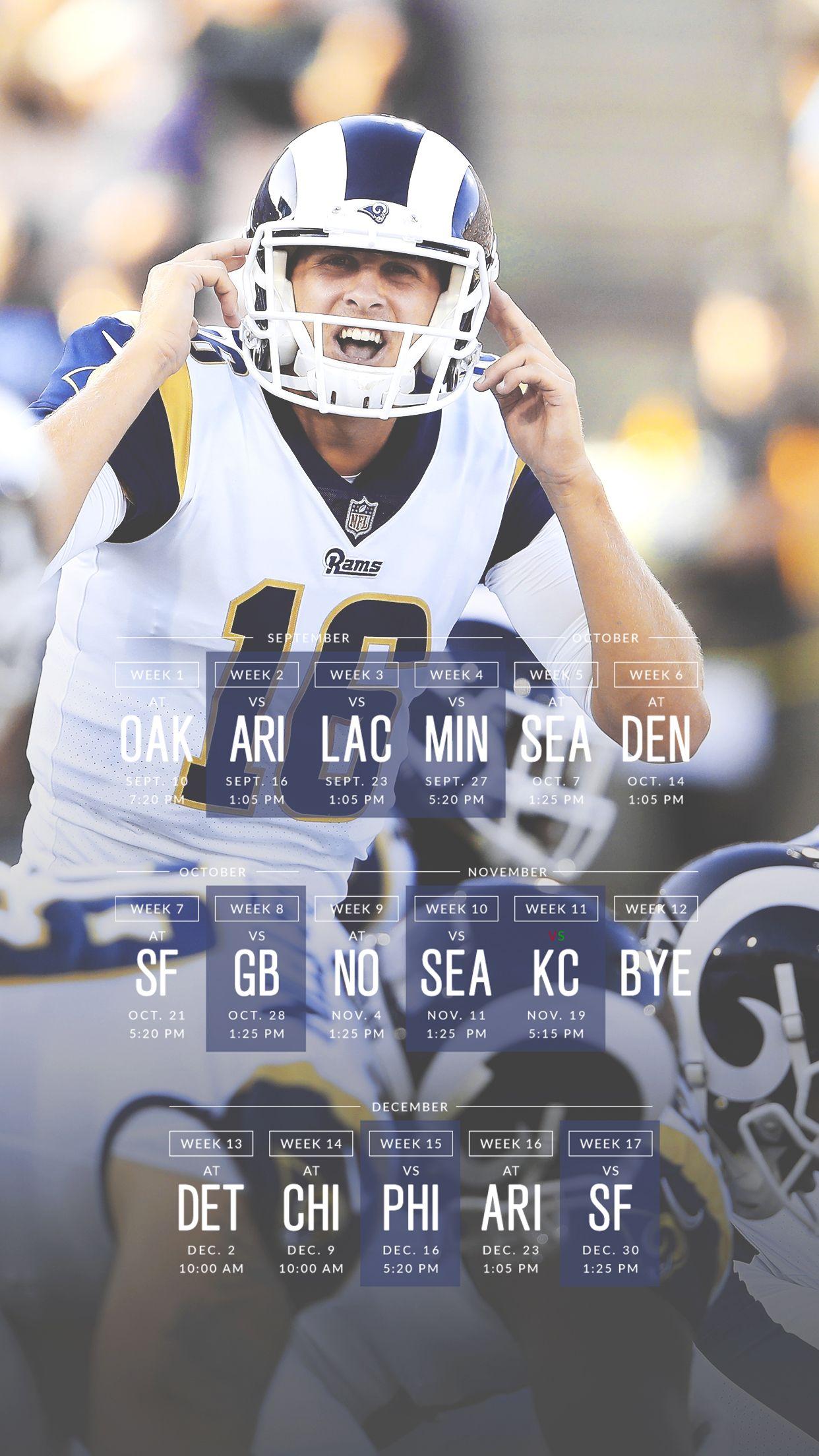 Los Angeles Rams Lockscreens and Wallpaper