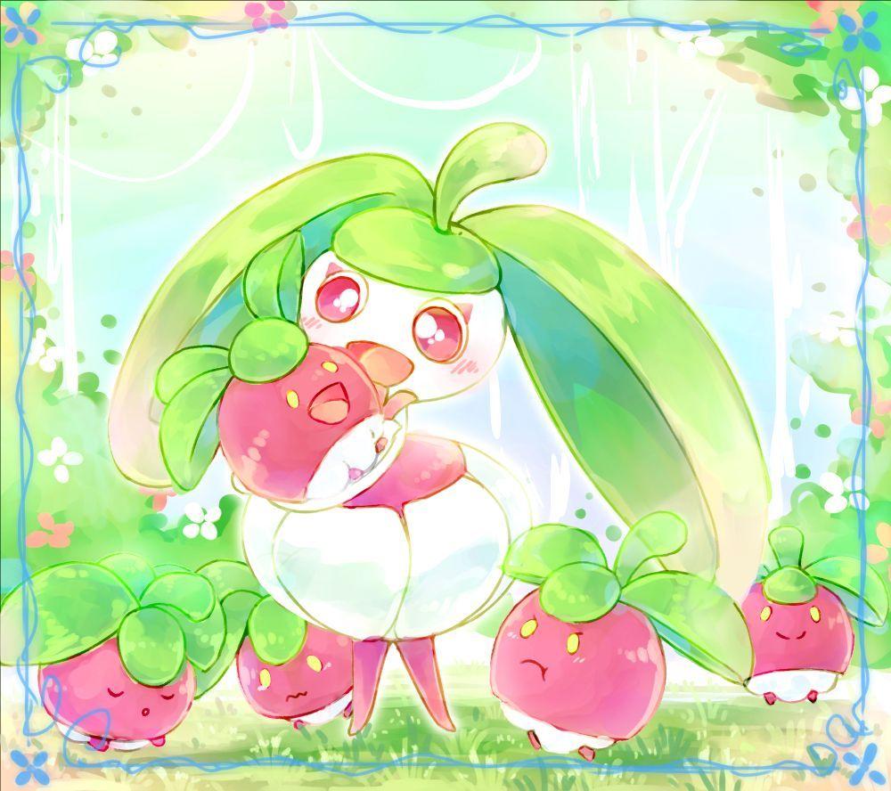 Bounsweet y Steenee. Pokémon!. Pokémon, Pokemon fan