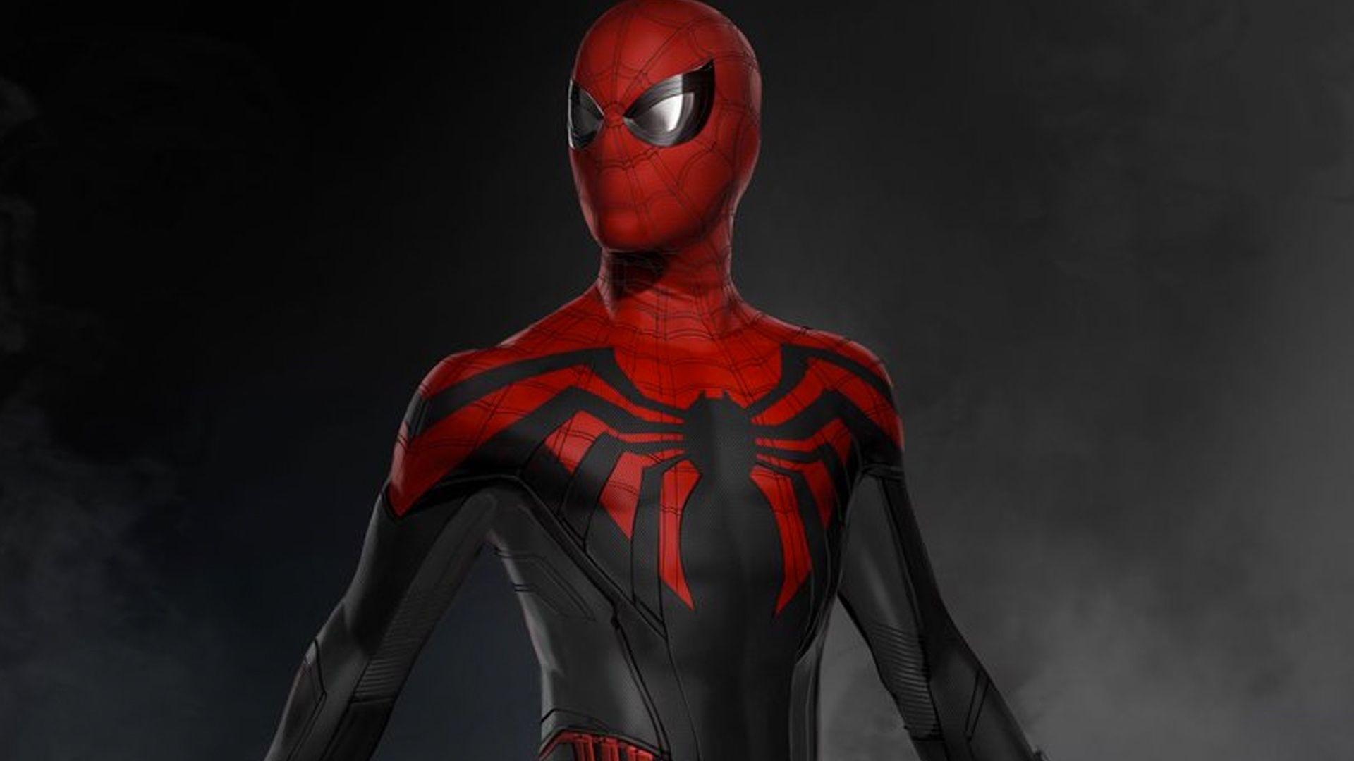 Spider Man's New Black And Red Suit Revealed In SPIDER MAN: FAR FROM