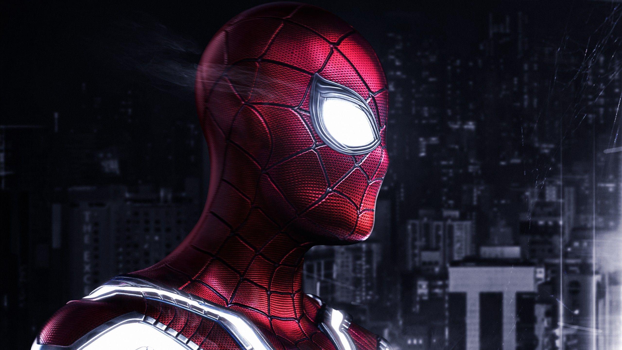 Spider Man, Iron Spider, Artwork, 4K .wallpaperhome.com