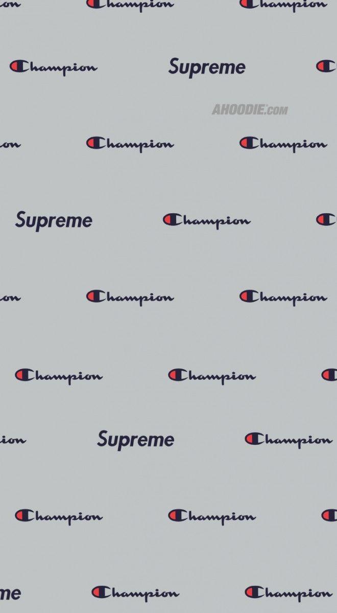 Champion x Supreme. Art. Supreme wallpaper, Hypebeast