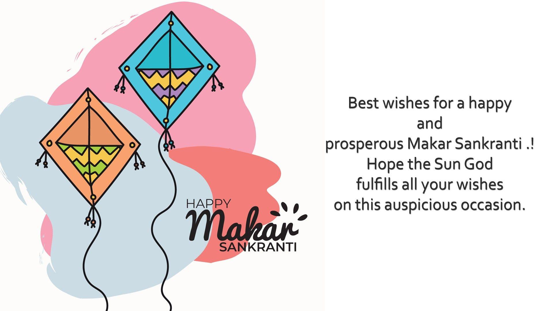 Wish You Happy Makar Sankranti Wallpaper